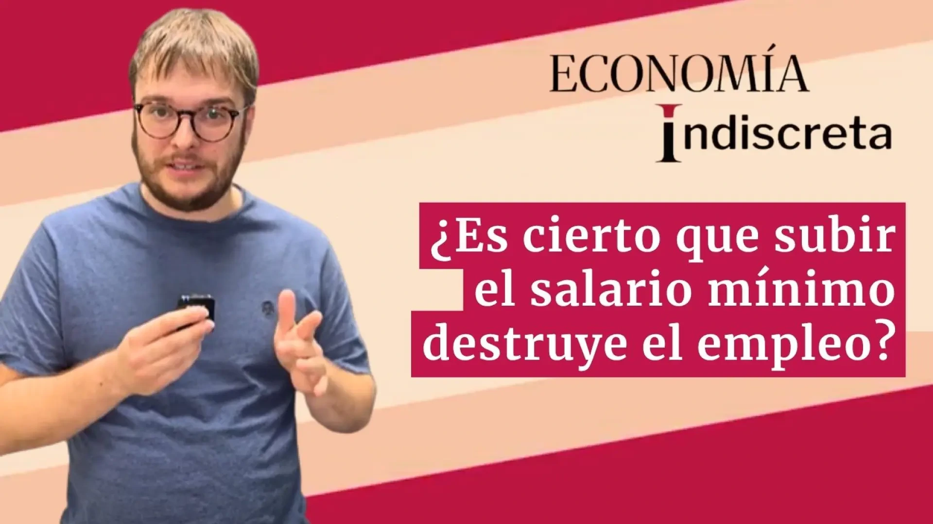 ¿Es cierto que subir el salario mínimo destruye empleo? te lo explicamos en un minuto