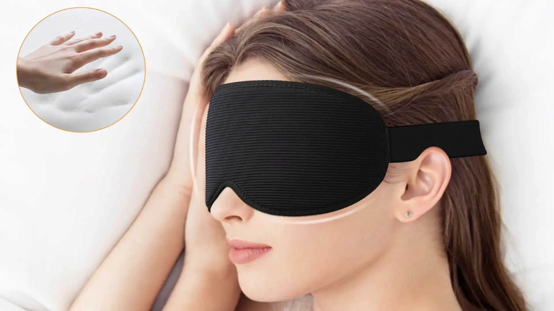 El antifaz 3D opaco para dormir sin que te aplaste las pestañas ni sude la cara