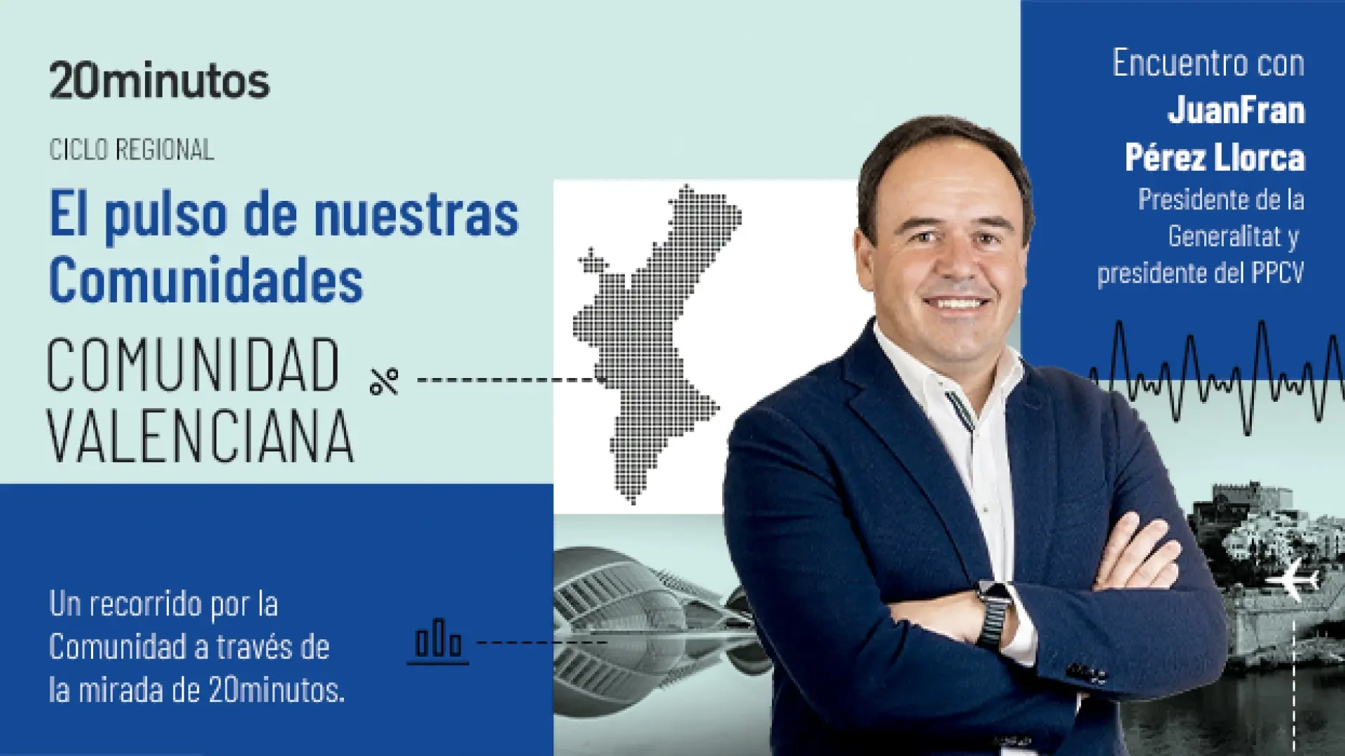 Juan Francisco Pérez Llorca participará en 'El pulso de nuestras Comunidades'