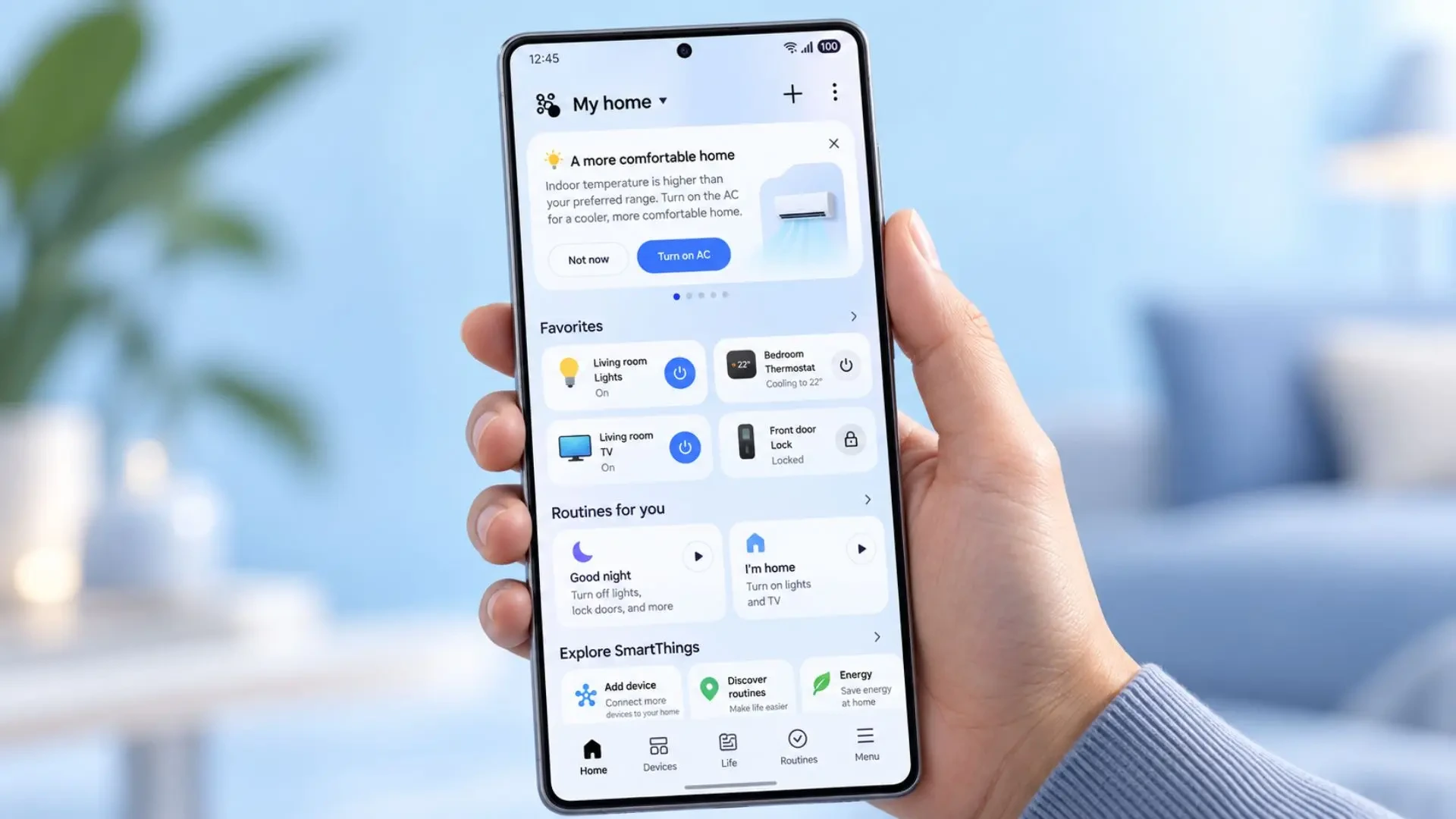 Lo nuevo de Samsung evita uno de los grandes problemas de la casa inteligente: funcionará aunque falle internet