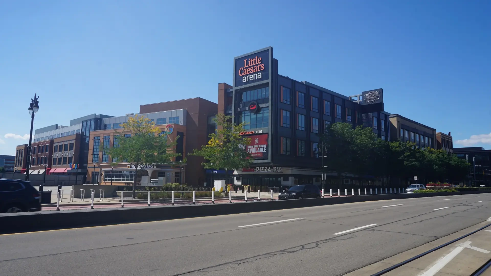 Santuarios del deporte. Little Caesars Arena, ubicado en Detroit