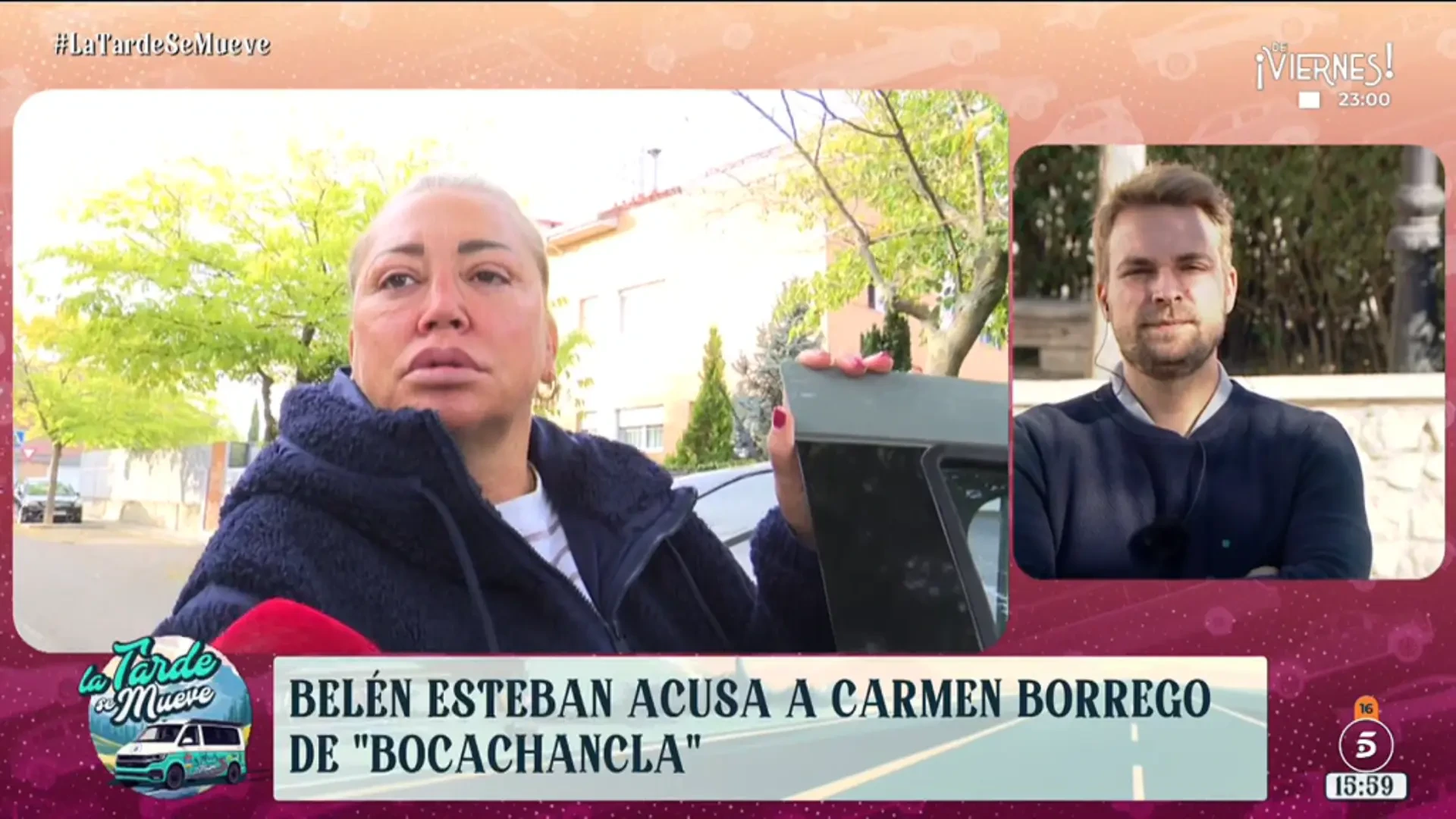 Belén Esteban, molesta con Carmen Borrego por anunciar públicamente sus planes de verse: "Me parece..."