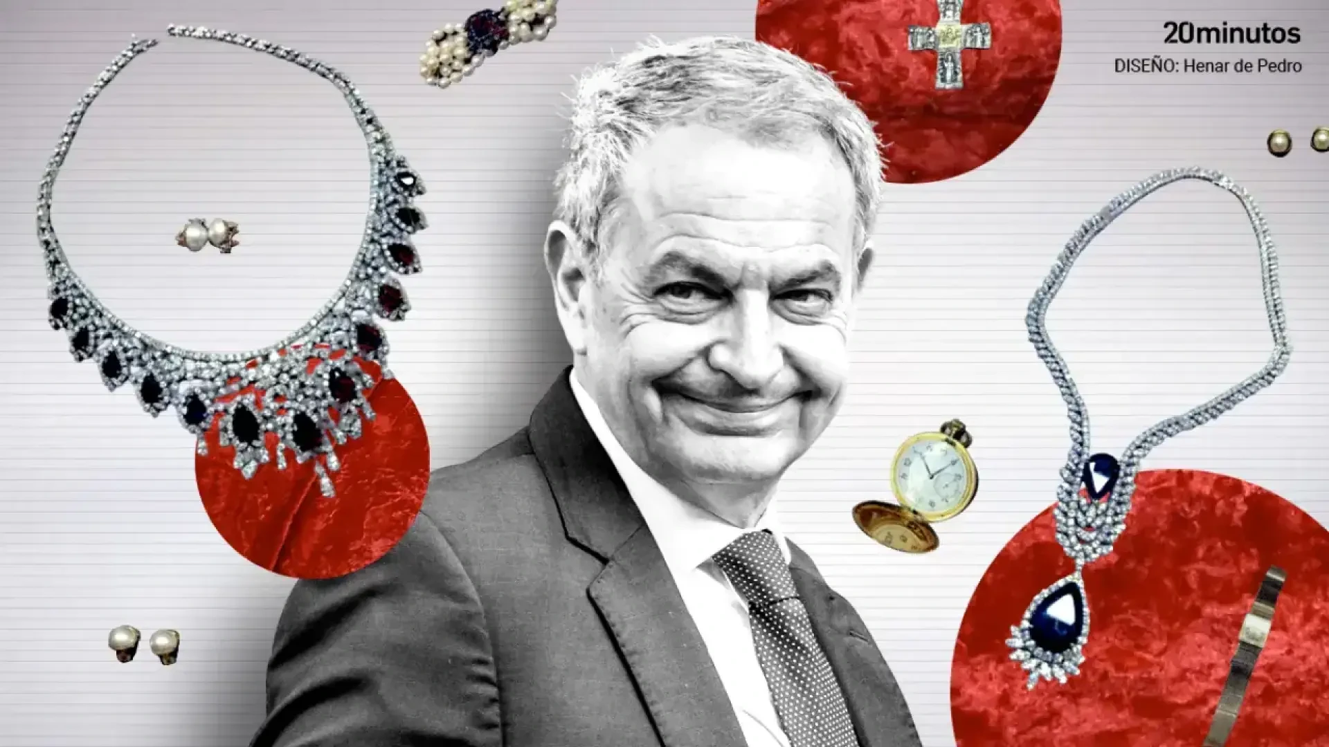 Anticorrupción pide imputar a Zapatero por malversar con las joyas y el juez solicita una lista de los regalos a Patrimonio