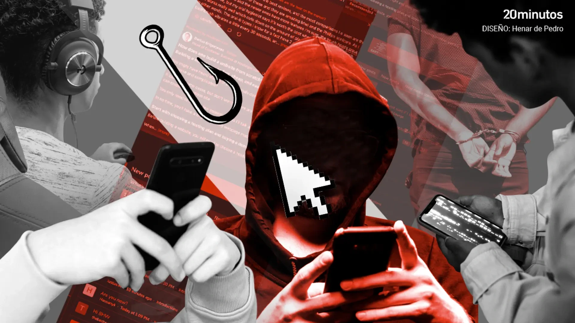 Las cuatro fases de captación de menores en redes criminales de ciberdelincuencia
