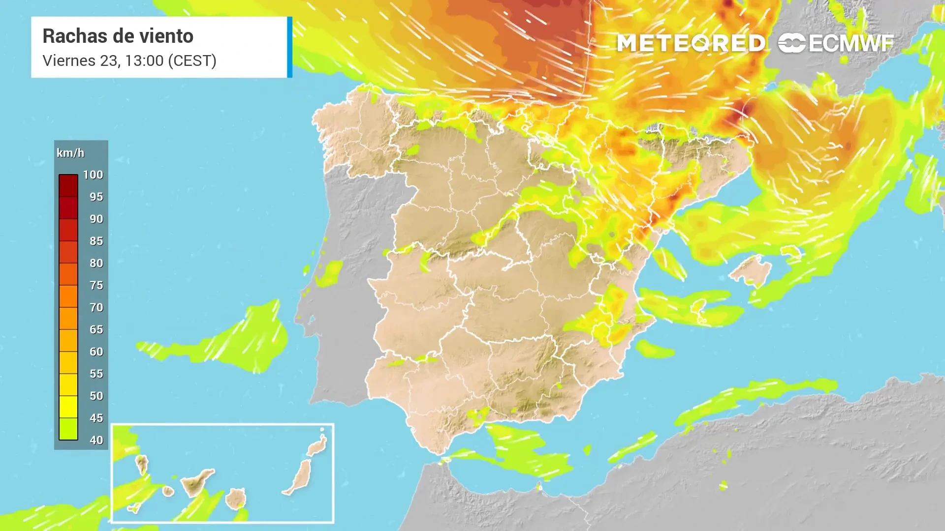 Austen llega a España con fuertes vientos que podrían superar los 100 km/h y olas de hasta 10 metros