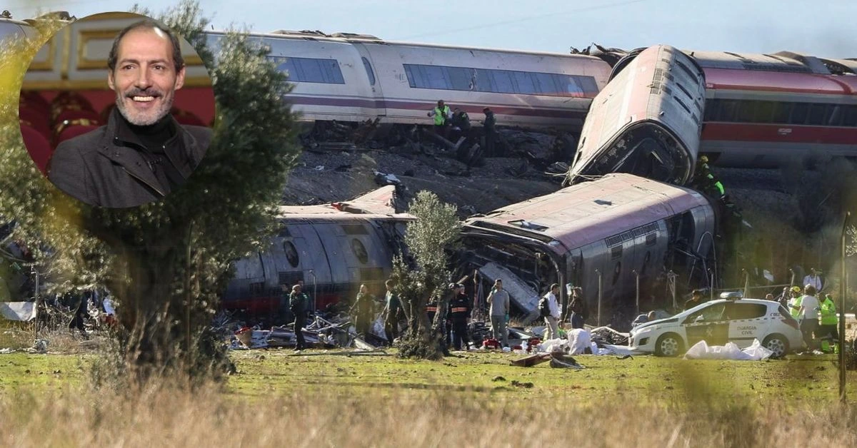 El actor Manuel Bandera, testigo del accidente de tren en Toledo en el AVE de Madrid a Sevilla: "Esta imagen se me va a quedar toda la vida. Es horroroso"