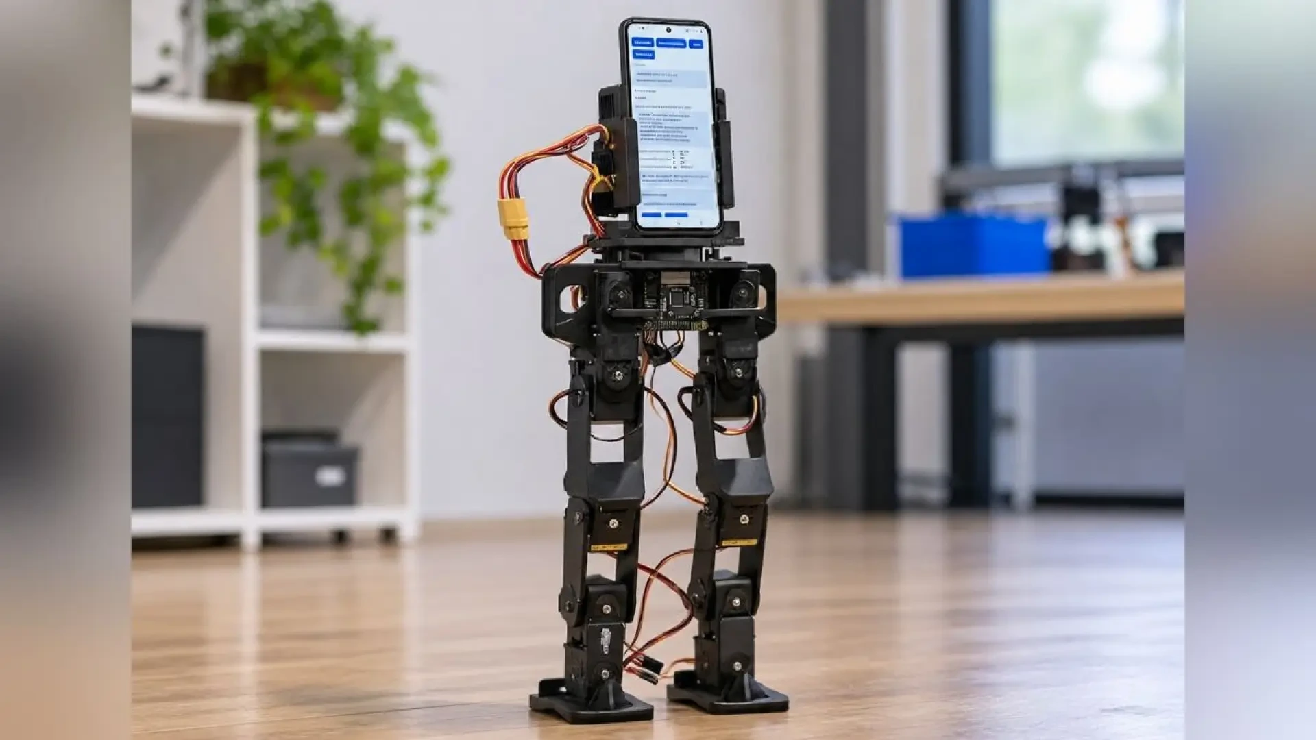 No tires tu viejo móvil: este proyecto lo convierte en el cerebro de un pequeño robot