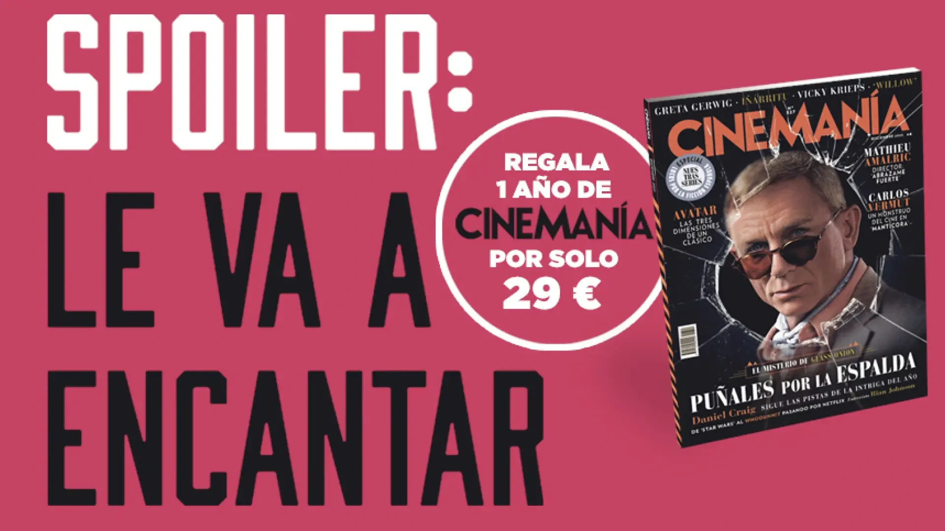 Esta Navidad, regala la mejor revista sobre cine y series