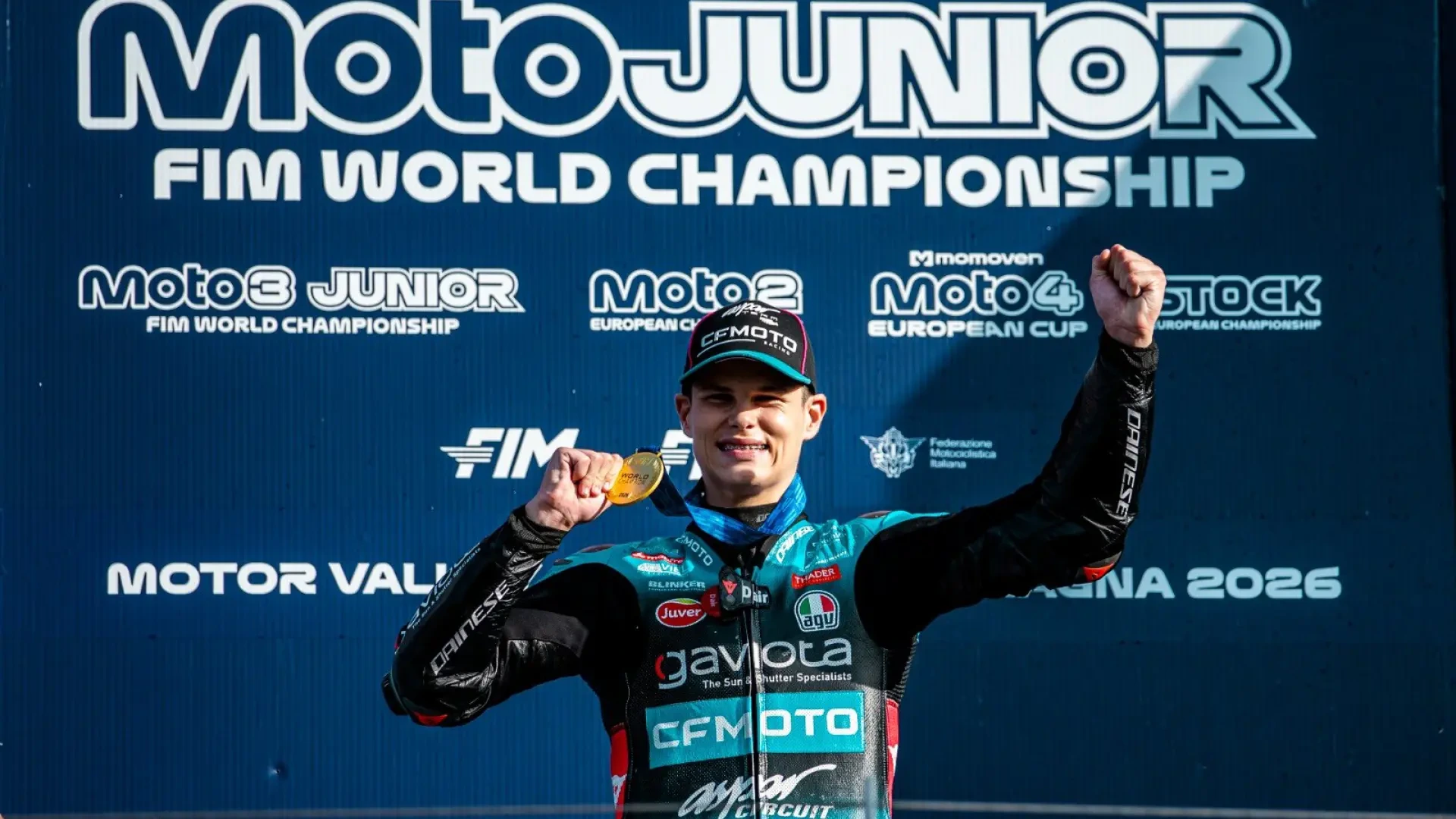 Carlos Cano, campeón mundial júnior de Moto3: "Mi padre me envenenó con cuatro años"