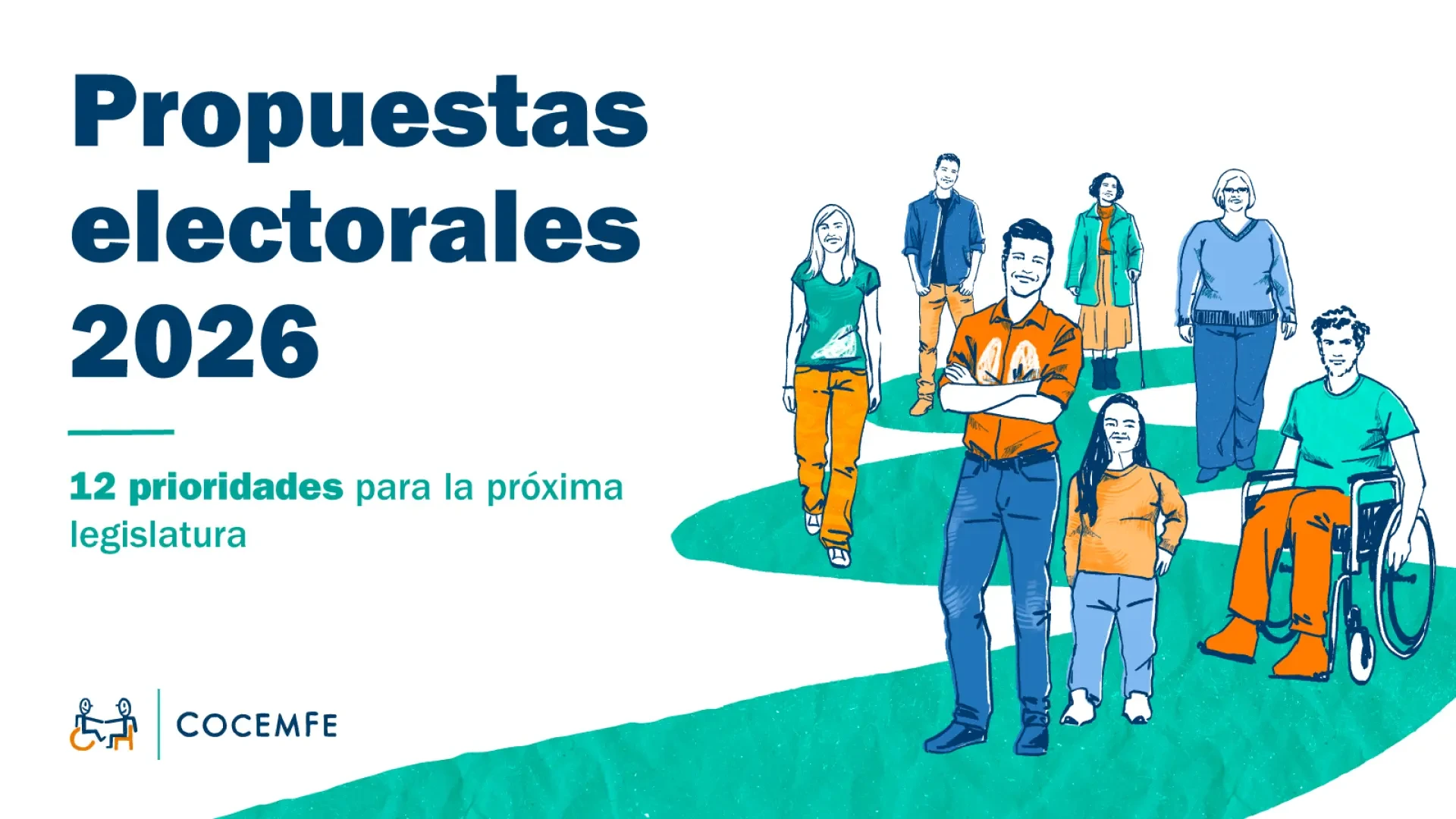Personas con discapacidad física y orgánica trasladan sus peticiones de cara al 29N