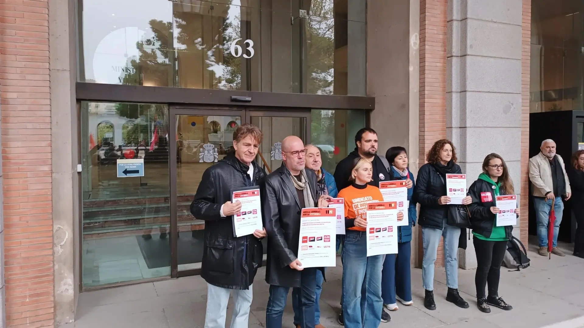 Los sindicatos registran la convocatoria del 11-N y crean una web para coordinar la movilización