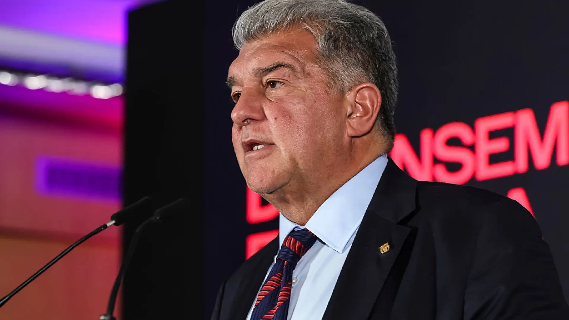Laporta carga contra el Madrid: "Quieren reventarlo todo, suerte que Tebas no se deja amedrentar"