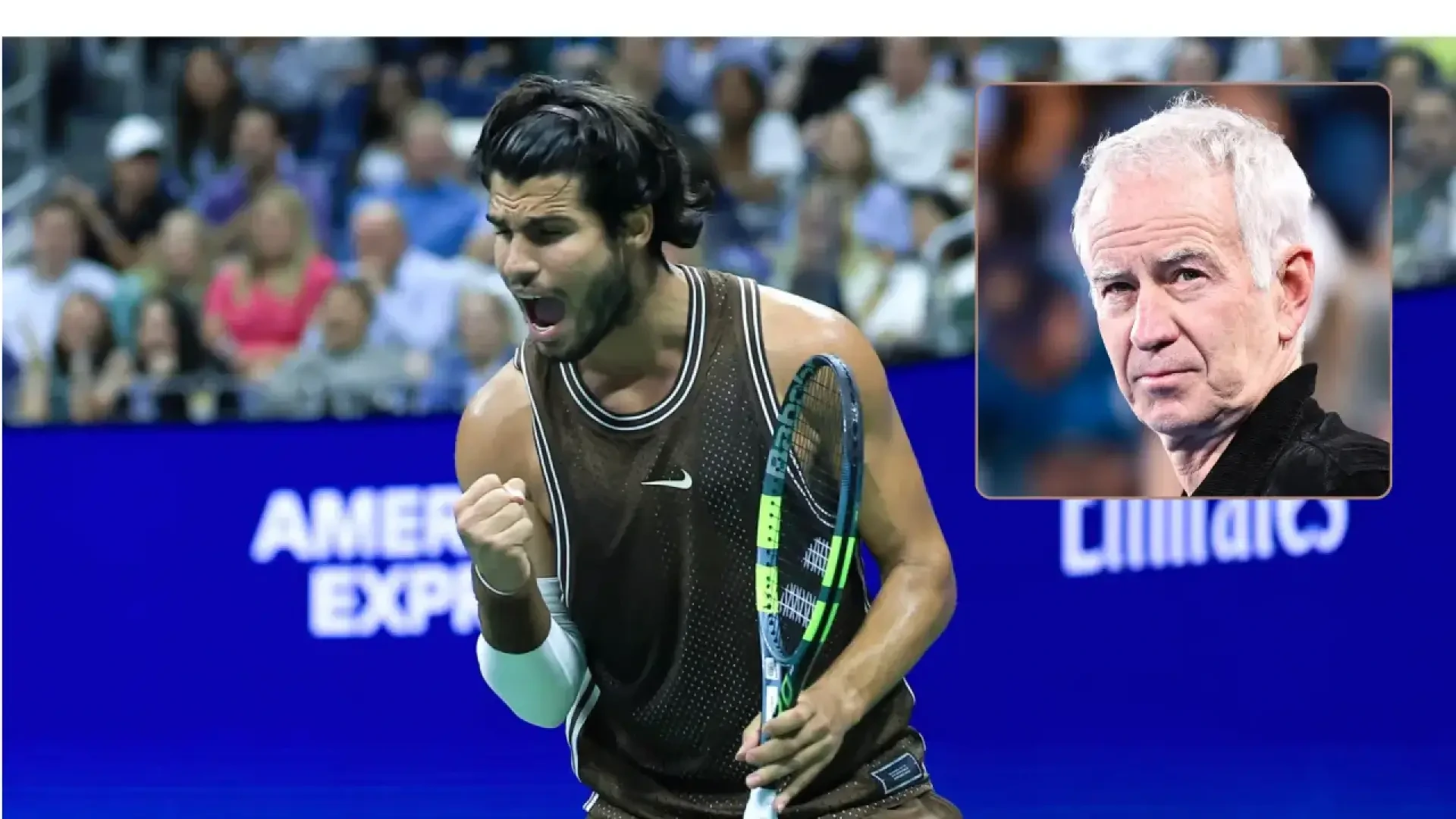 John McEnroe, mito del tenis: "Carlos Alcaraz tendrá muy difícil acercarse a los títulos de Grand Slams de Djokovic, Federer y Nadal"