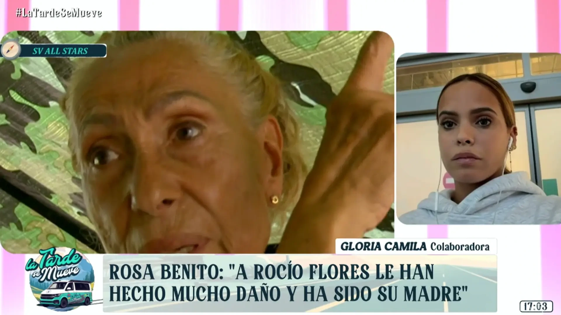 Gloria Camila reacciona a las declaraciones de Rosa Benito sobre Rocío Flores: "No es mentira lo que cuenta"