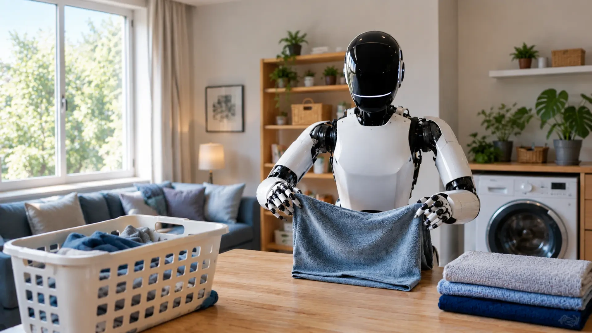 Cobrar por grabarte mientras friegas o doblas ropa: así aprenden los robots a hacer las tareas de casa