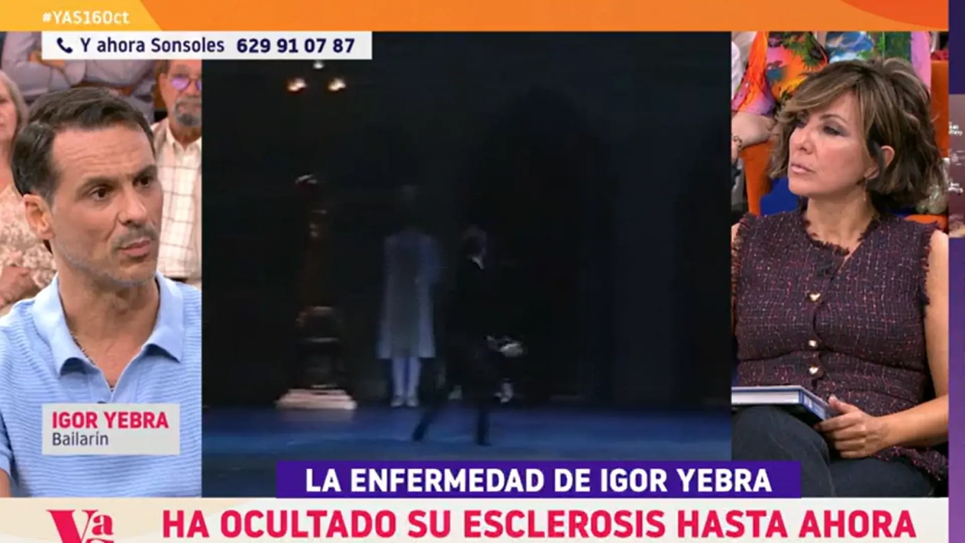 El bailarín Igor Yebra se sincera sobre la esclerosis múltiple que ocultó durante diez años: "Estoy en paz"