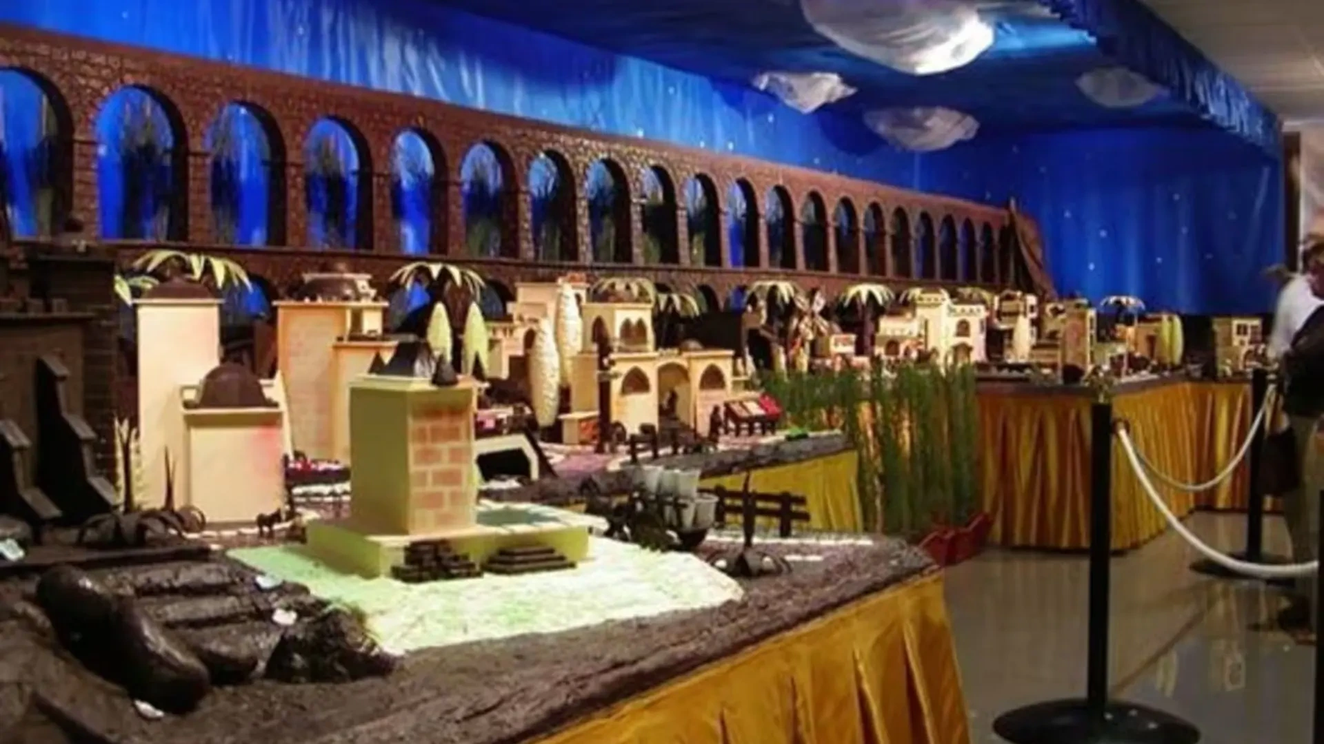 Abre el belén de chocolate más grande del mundo en un pueblo de Córdoba: con un homenaje a las civilizaciones