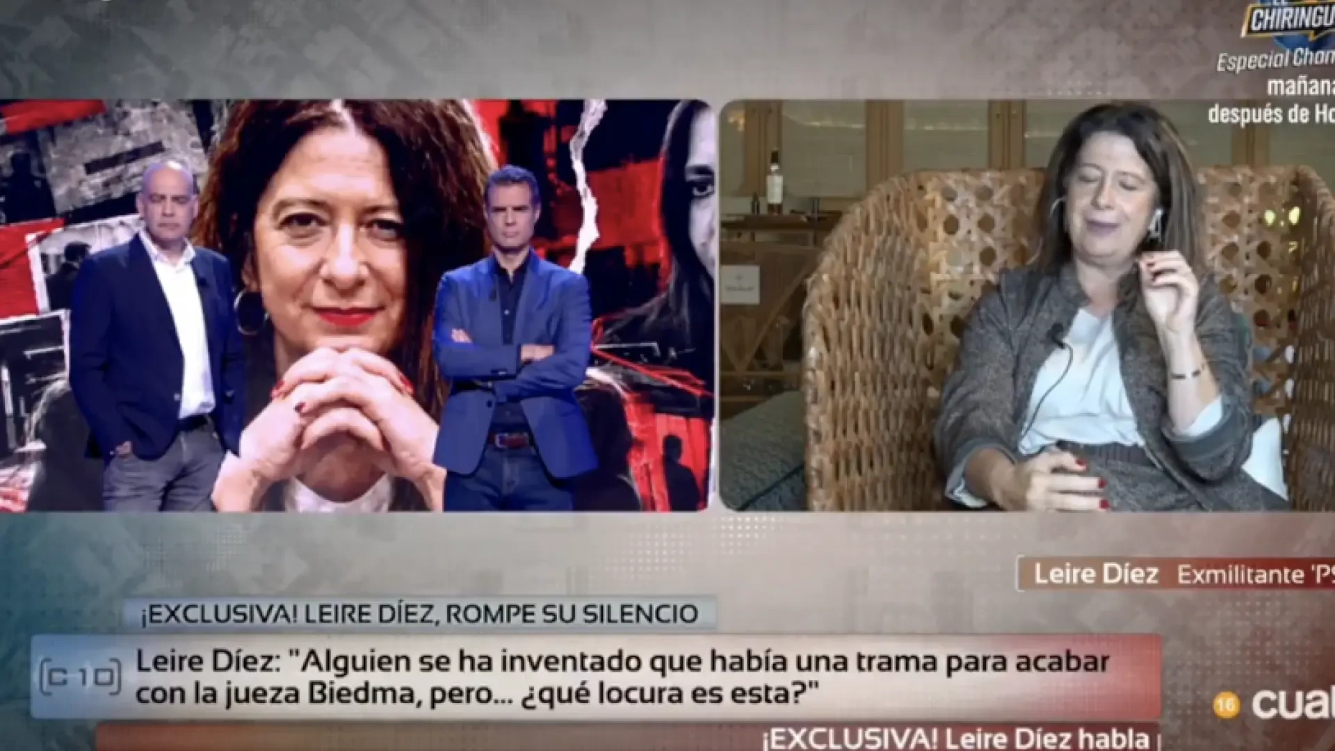 Leire Díez rompe su silencio tras 139 días y niega una trama contra Biedma: "¿Qué locura es esta?"
