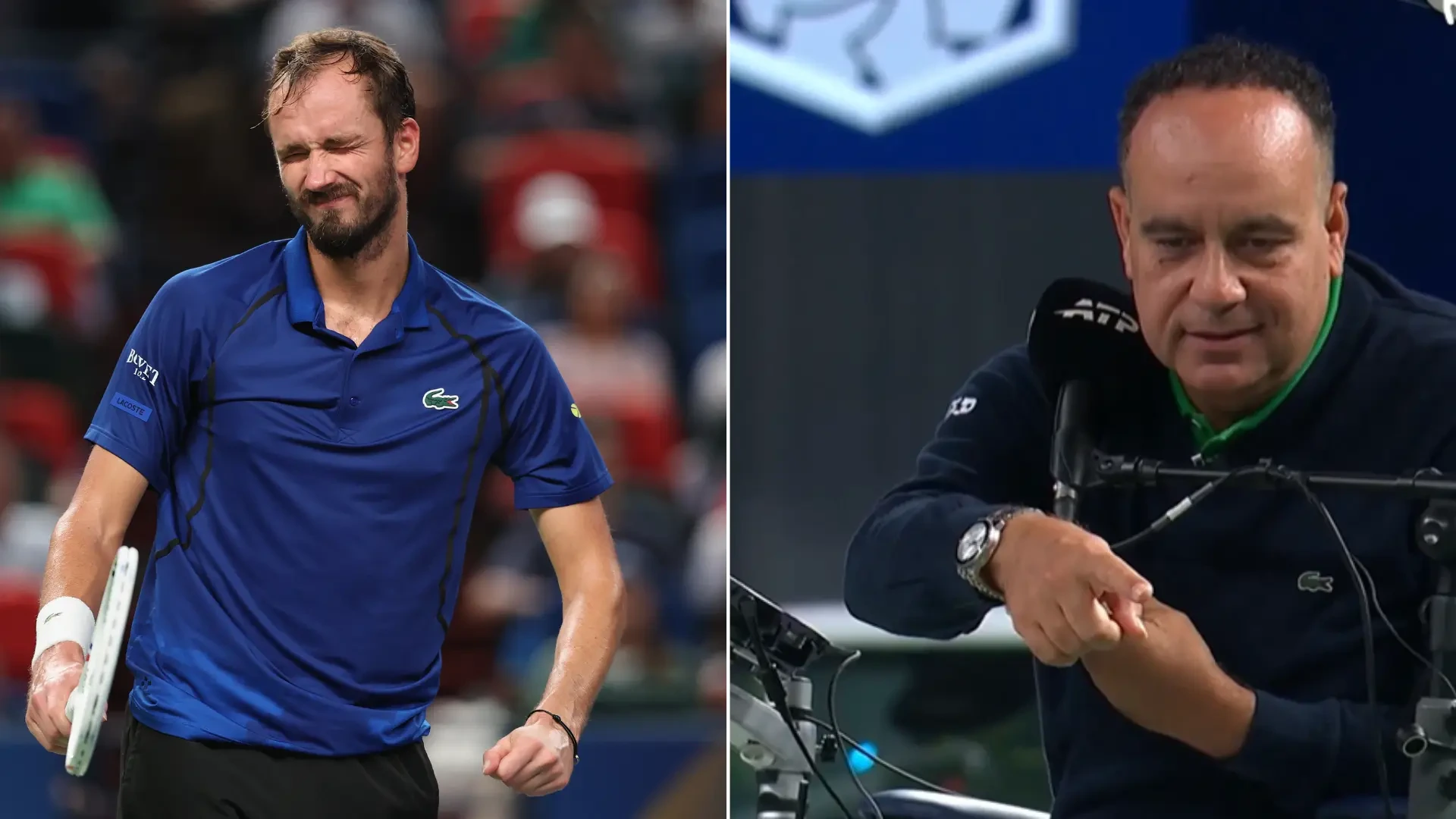 La amenaza de Daniil Medvedev al juez de silla en su partido ante Rafa Jódar en Shanghái: "Me retiro, me da igual la multa"