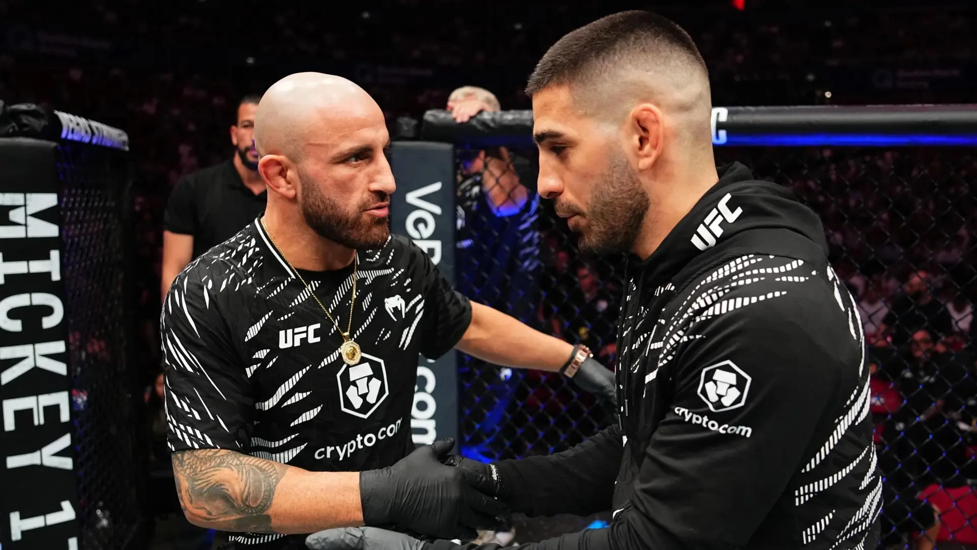 Volkanovski deja atrás la rivalidad con Topuria: "Me gusta la idea de hacer el programa con viejos enemigos, la idea era haber ido ya a España y hacer algo con él"