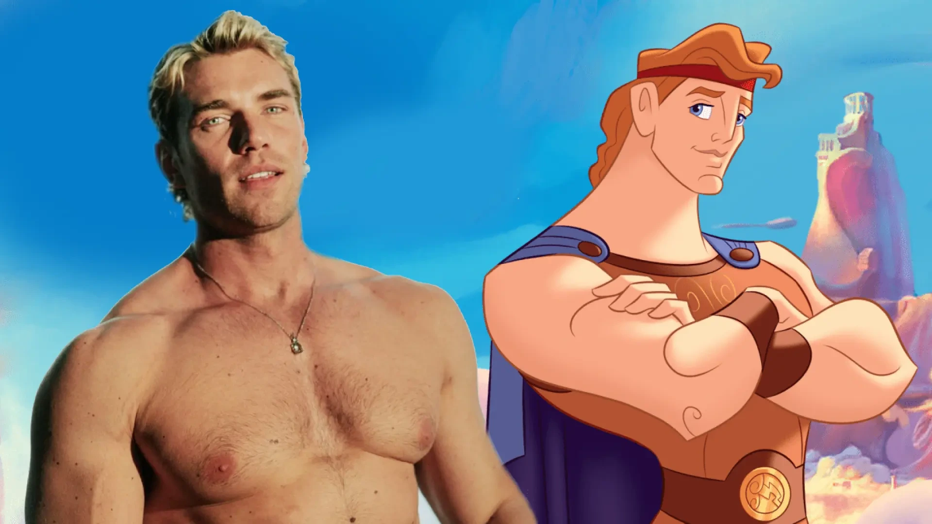 Escucha cómo canta Zane Phillips, el actor favorito para interpretar a Hércules en la nueva película de Disney inspirada en TikTok