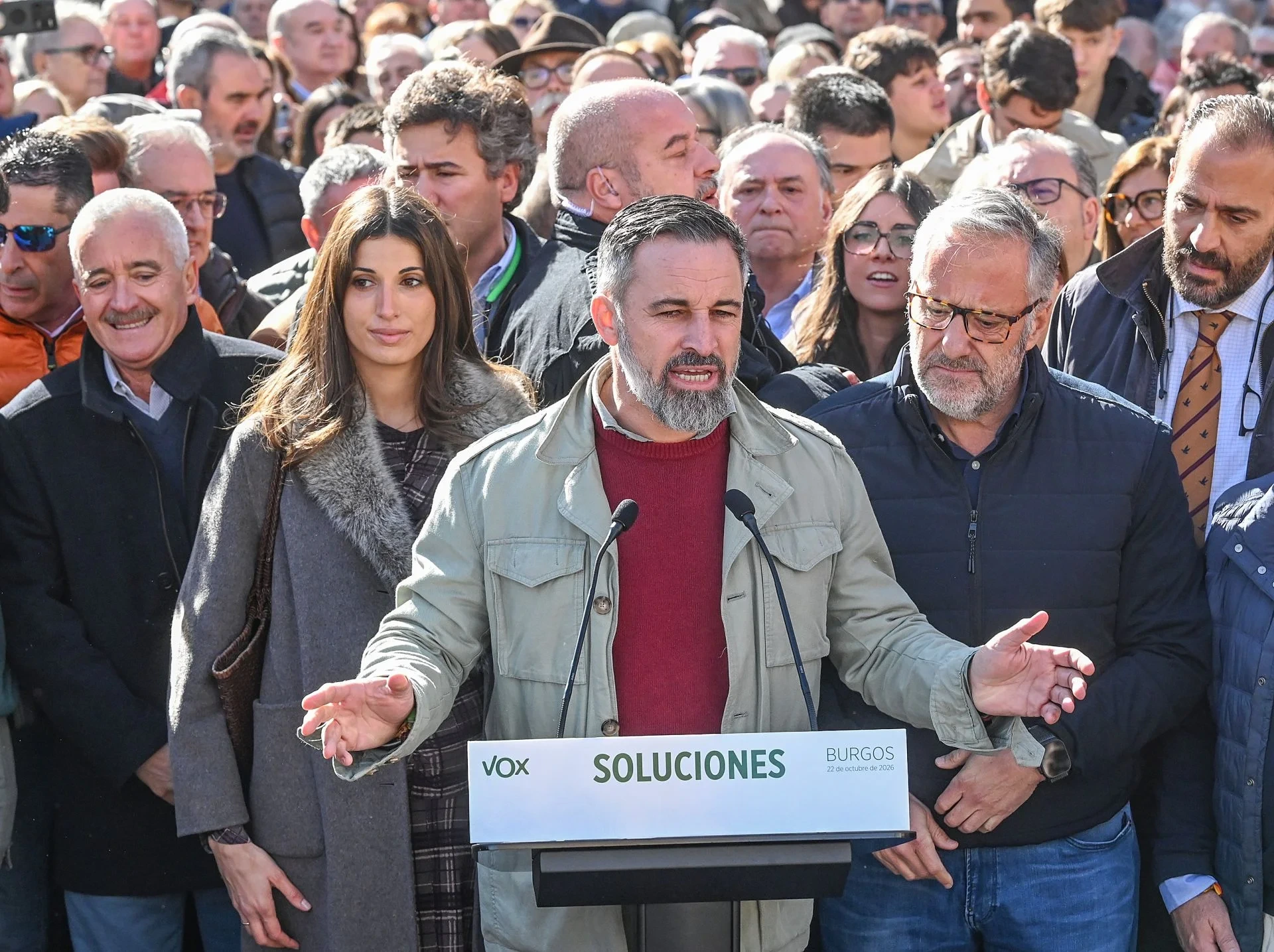 Abascal condena el reciente homicidio de una anciana en Burgos y lo relaciona con la inmigración