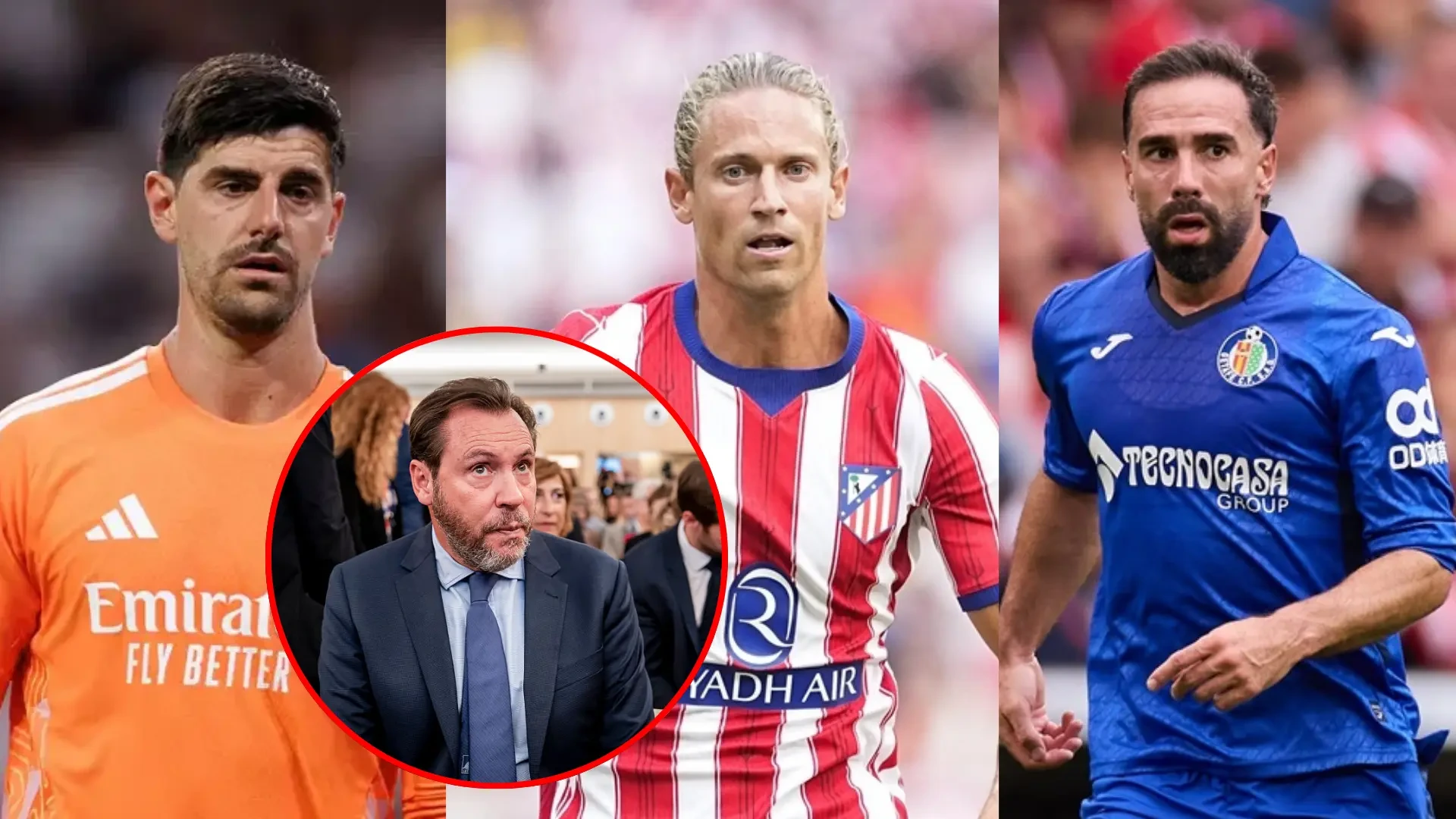 Courtois, Carvajal, Baena... varios futbolistas se unen a la crítica de Marcos Llorente a Óscar Puente por el accidente de Toledo