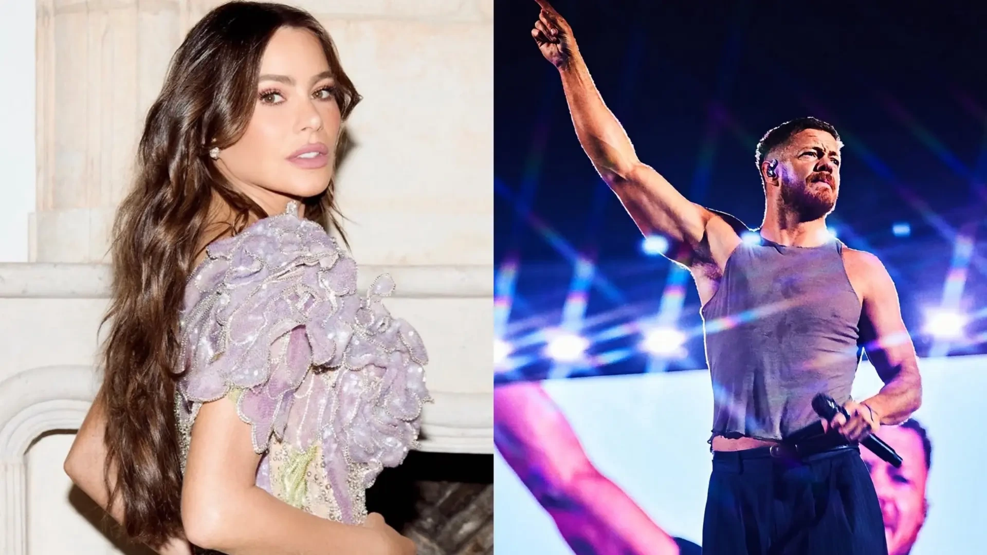 ¿Nuevo romance sorpresa? Sofía Vergara y Dan Reynolds, de Imagine Dragons, pillados de la mano durante una cena