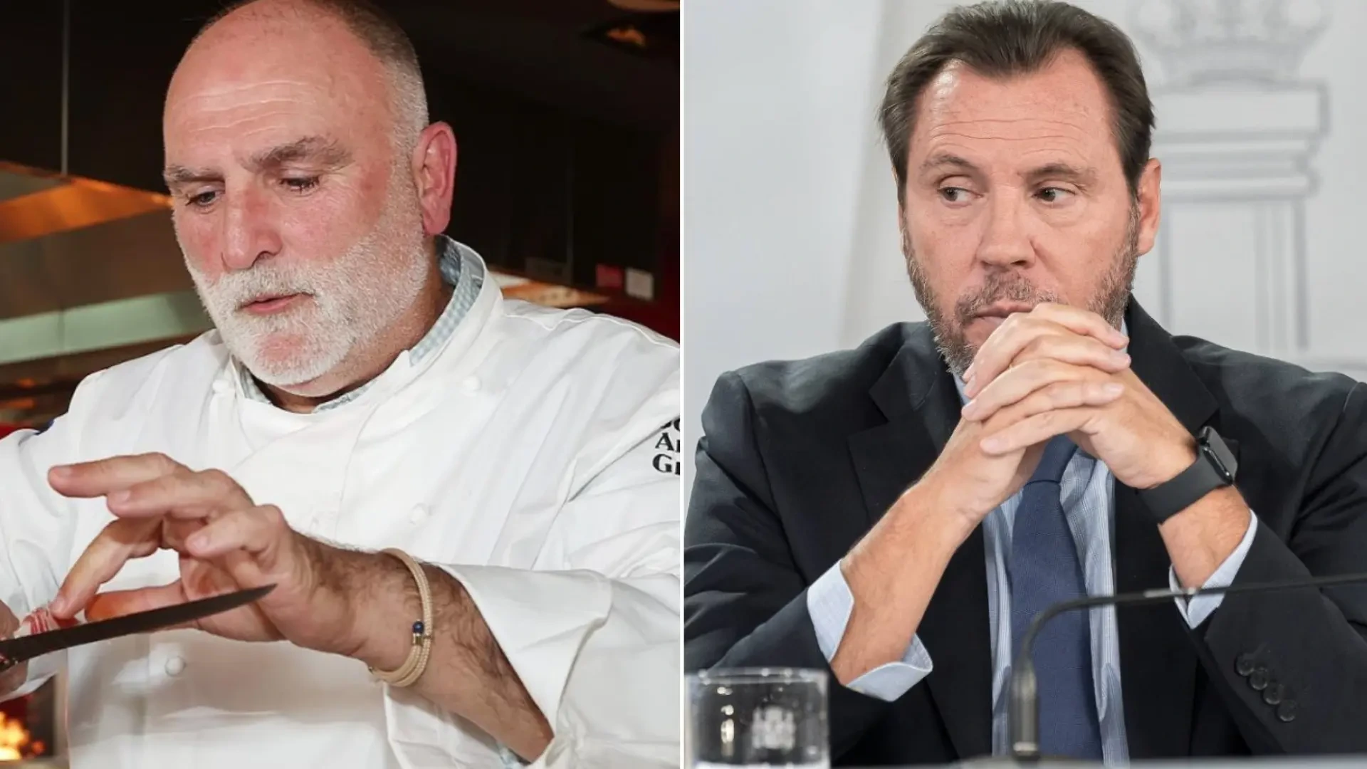 El chef José Andrés carga contra Óscar Puente: "Funcionan diez veces mejor los trenes en Ucrania en medio de la guerra"