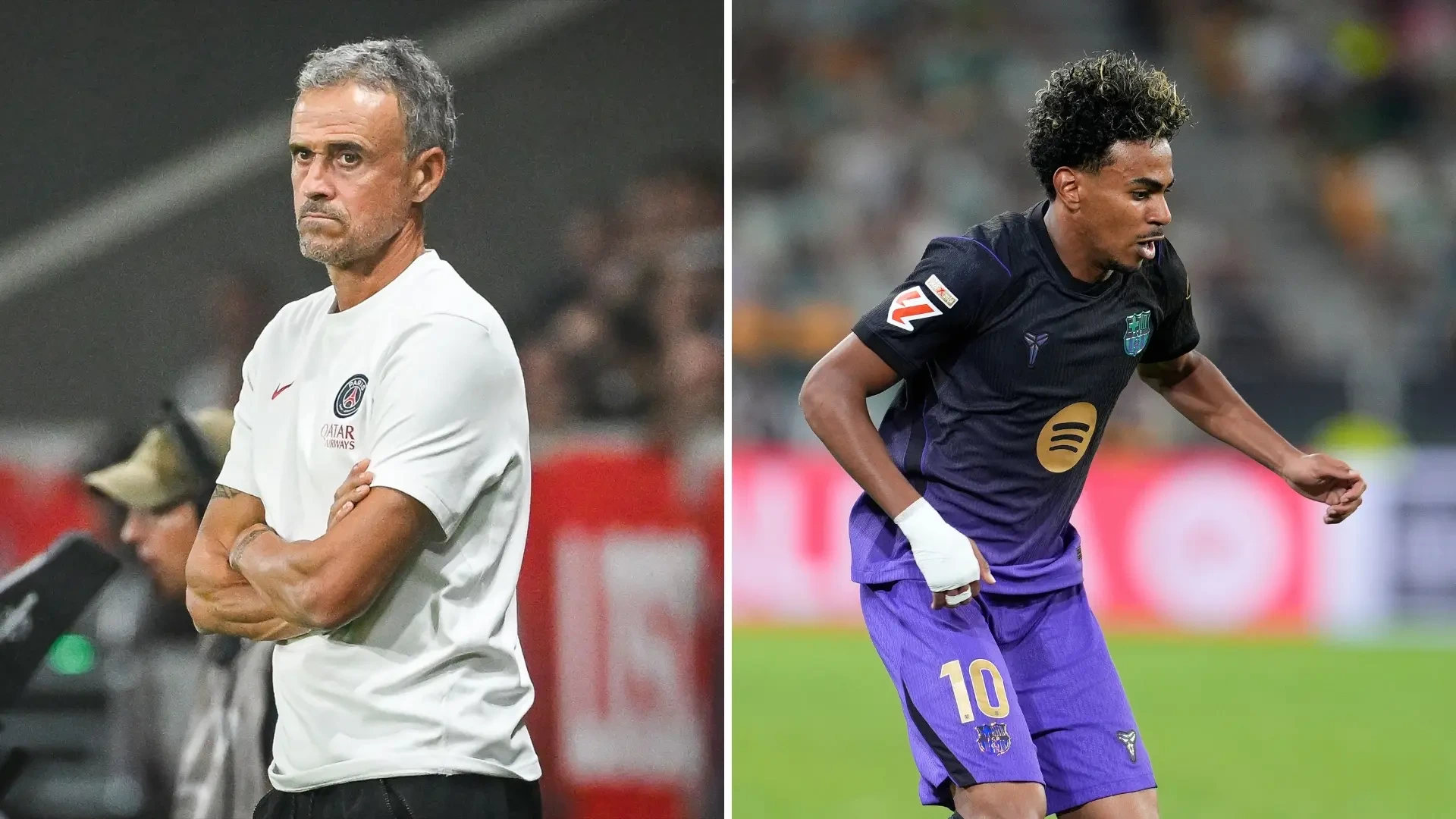 Luis Enrique, sobre Lamine Yamal: "Es muy inteligente, pero es mejor no compararlo con Messi, no va a ganar"