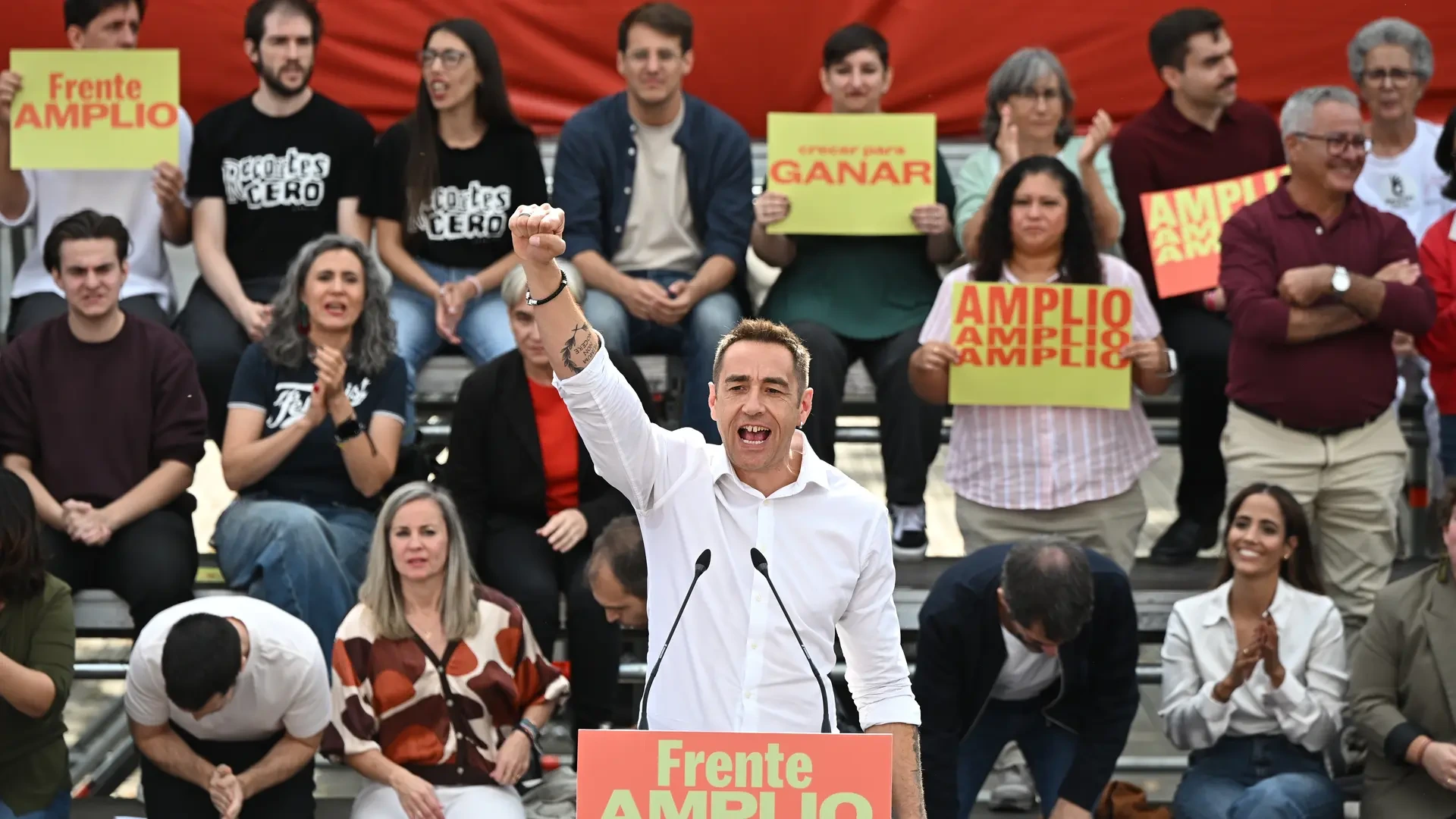 Frente Amplio y Podemos, ante el reto de evitar el 'fuego amigo' durante la campaña del 29-N: "Este conflicto es muy cansino"