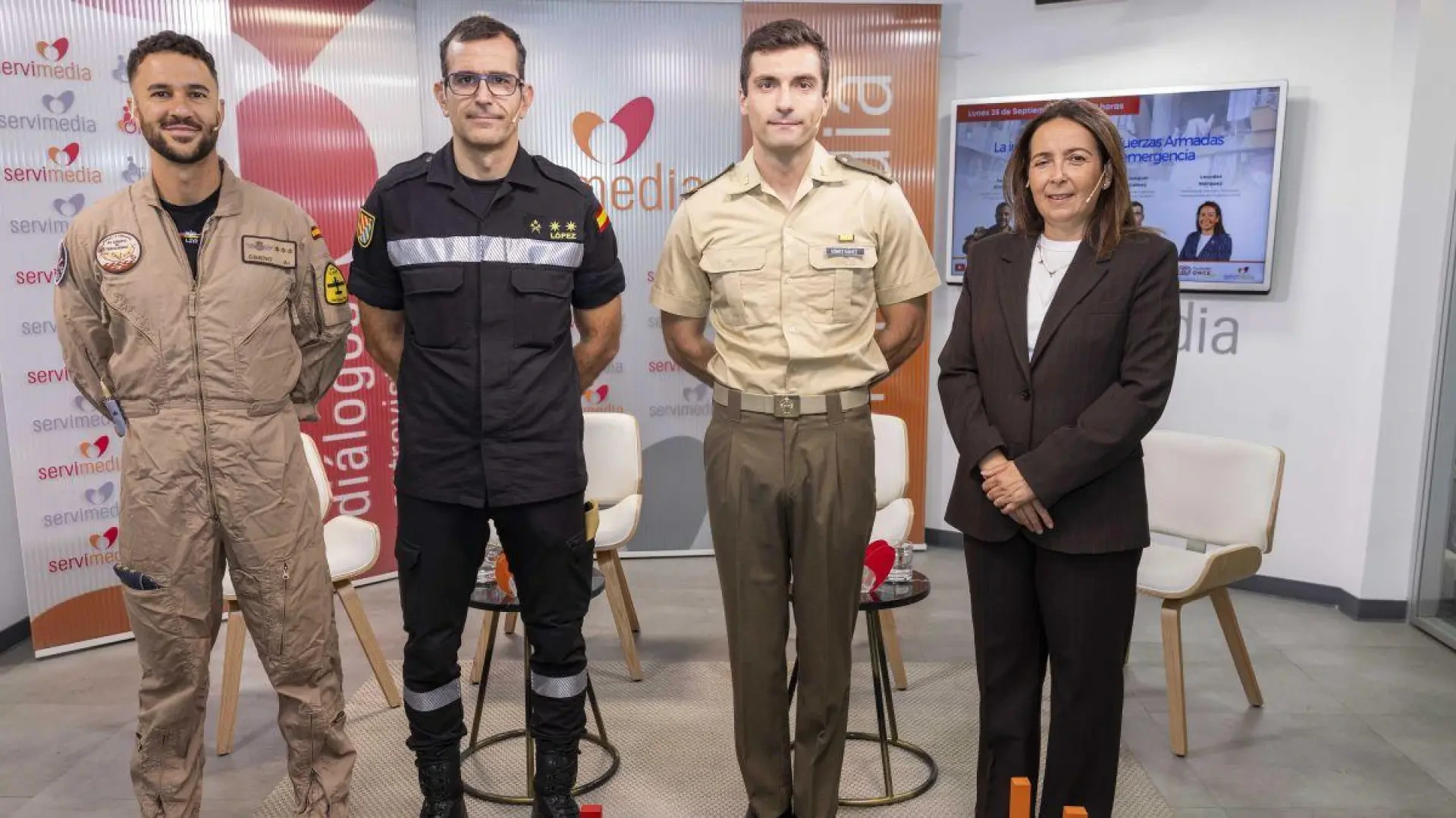 Las Fuerzas Armadas se entrenan para atender la discapacidad en emergencias: "La vulnerabilidad se multiplica"