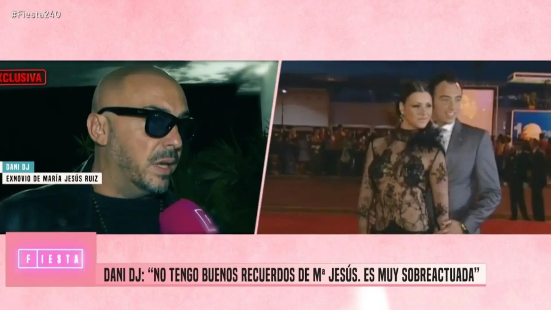Dani DJ reaparece y carga contra María Jesús Ruiz: "Es muy sobreactuada y el público ya la tiene calada"