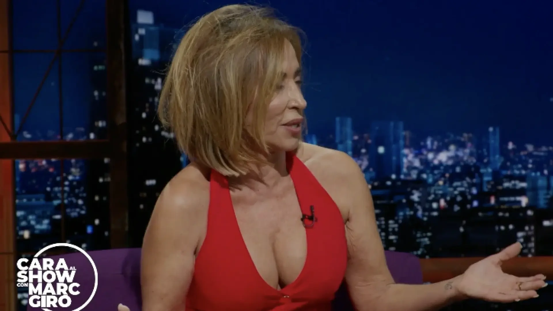 La vuelta de María Patiño a la TV tras casi un año y su confesión: "Tuve bulimia"