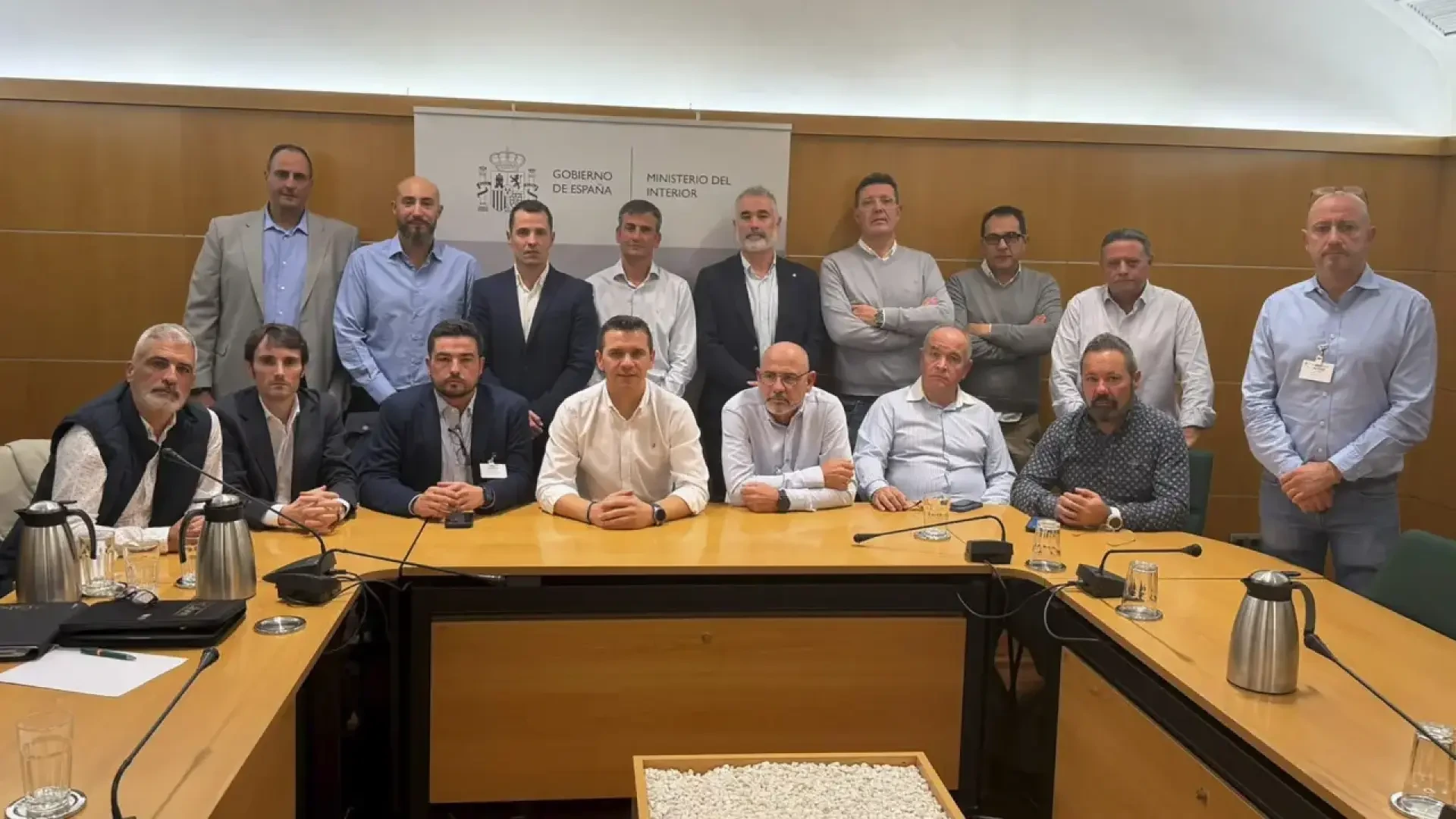 Desalojados los agentes que se habían encerrado en Interior para exigir una "jubilación digna"