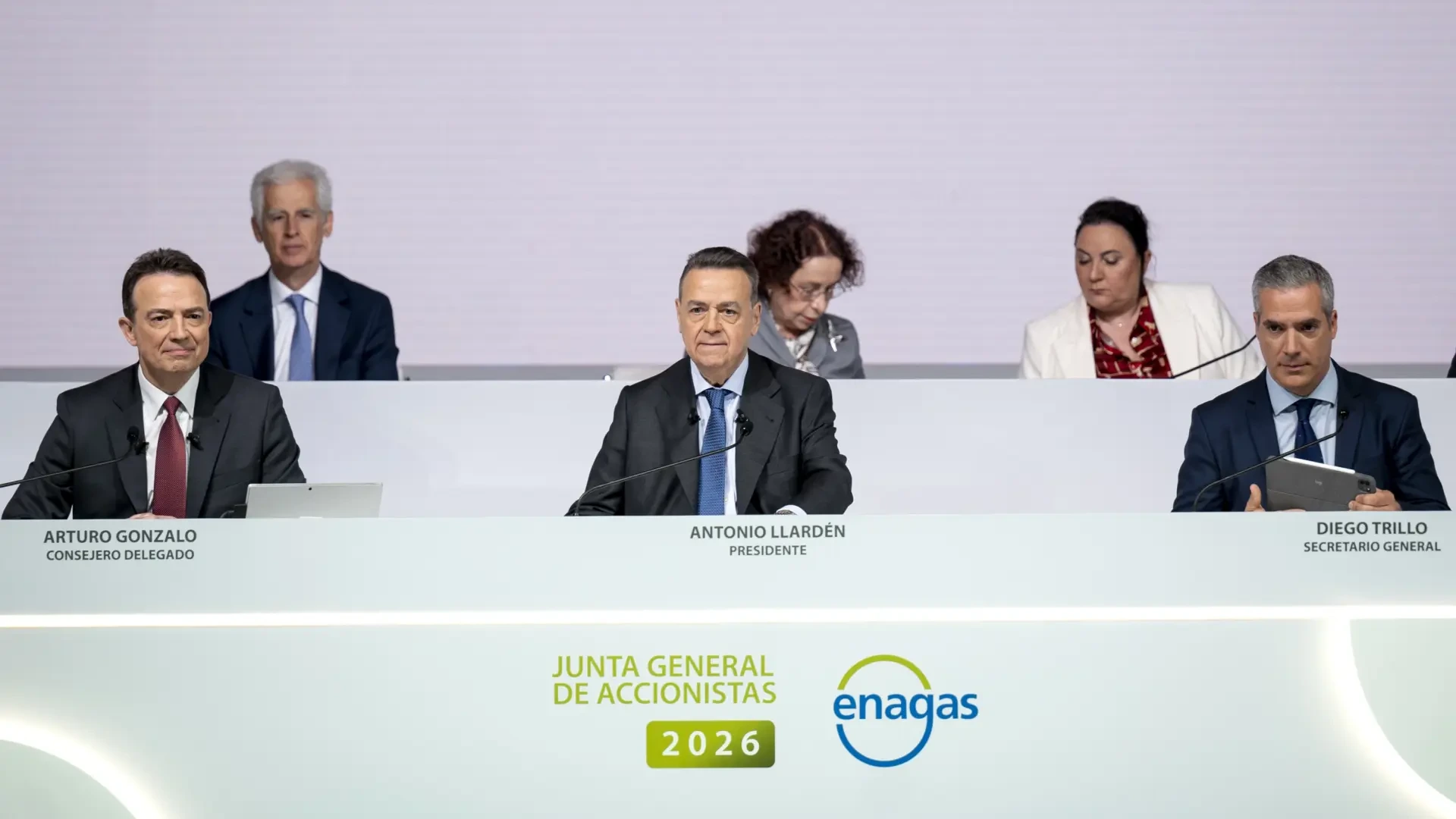 Enagás gana un 22% menos hasta septiembre ante menores plusvalías y reitera sus objetivos del ejercicio