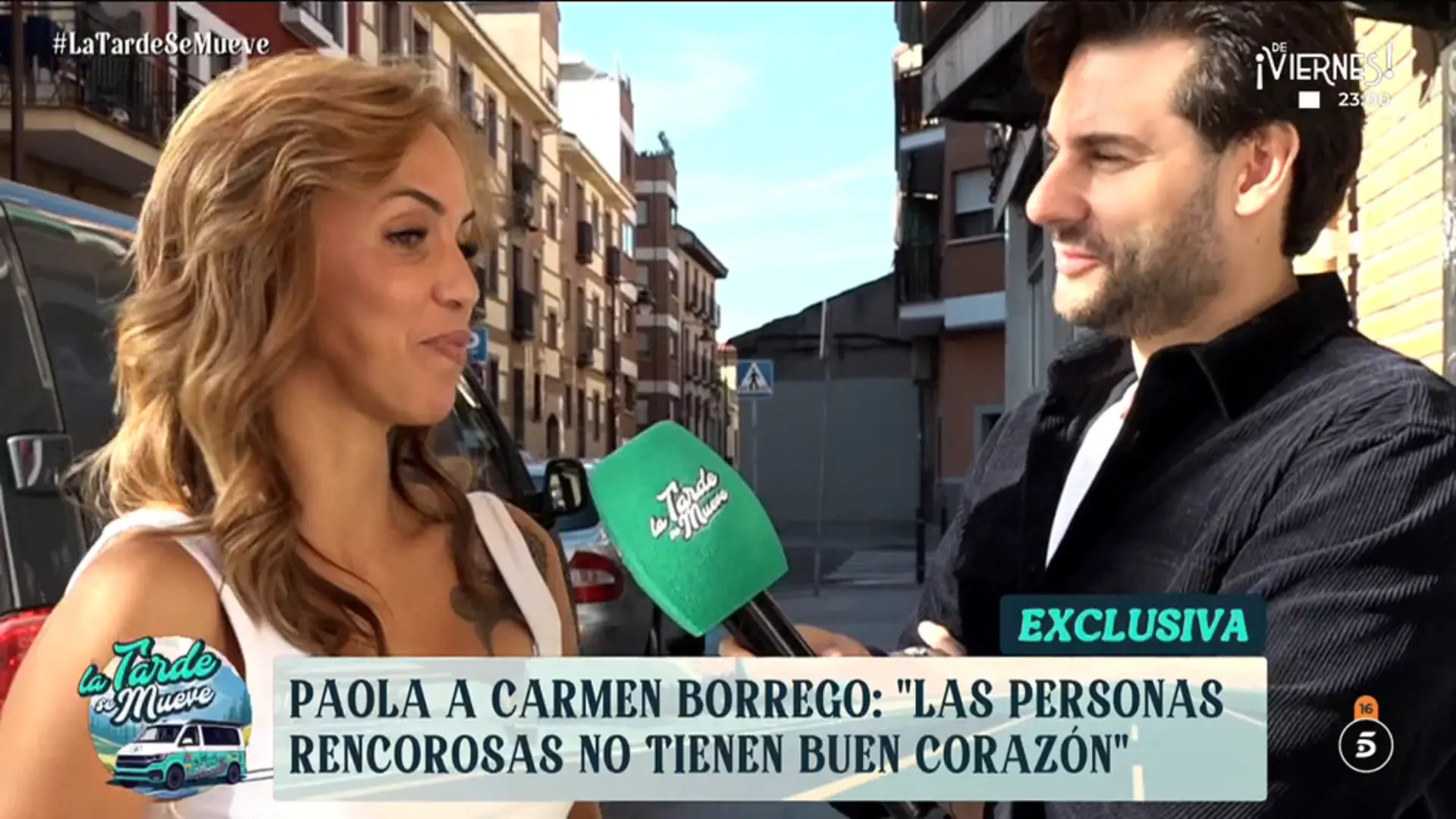 Paola Olmedo responde a los reproches de Carmen Borrego devolviéndole una de sus frases: "Ahí lo dejo"