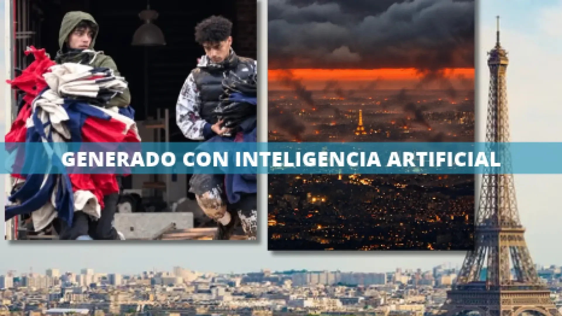 Así se está utilizando la IA para desinformar sobre las protestas estudiantiles que recorren Francia