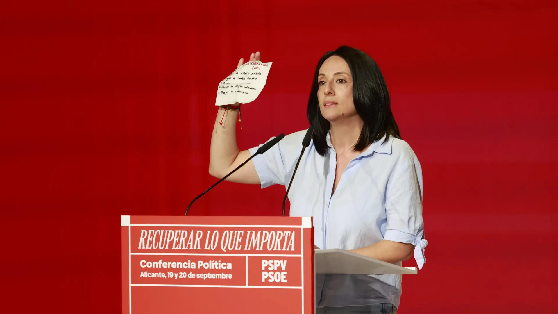La nueva portavoz socialista, Rebeca Torró, sobre la dimisión de Mínguez: "No sé por qué sólo se exige coherencia y ética al PSOE"