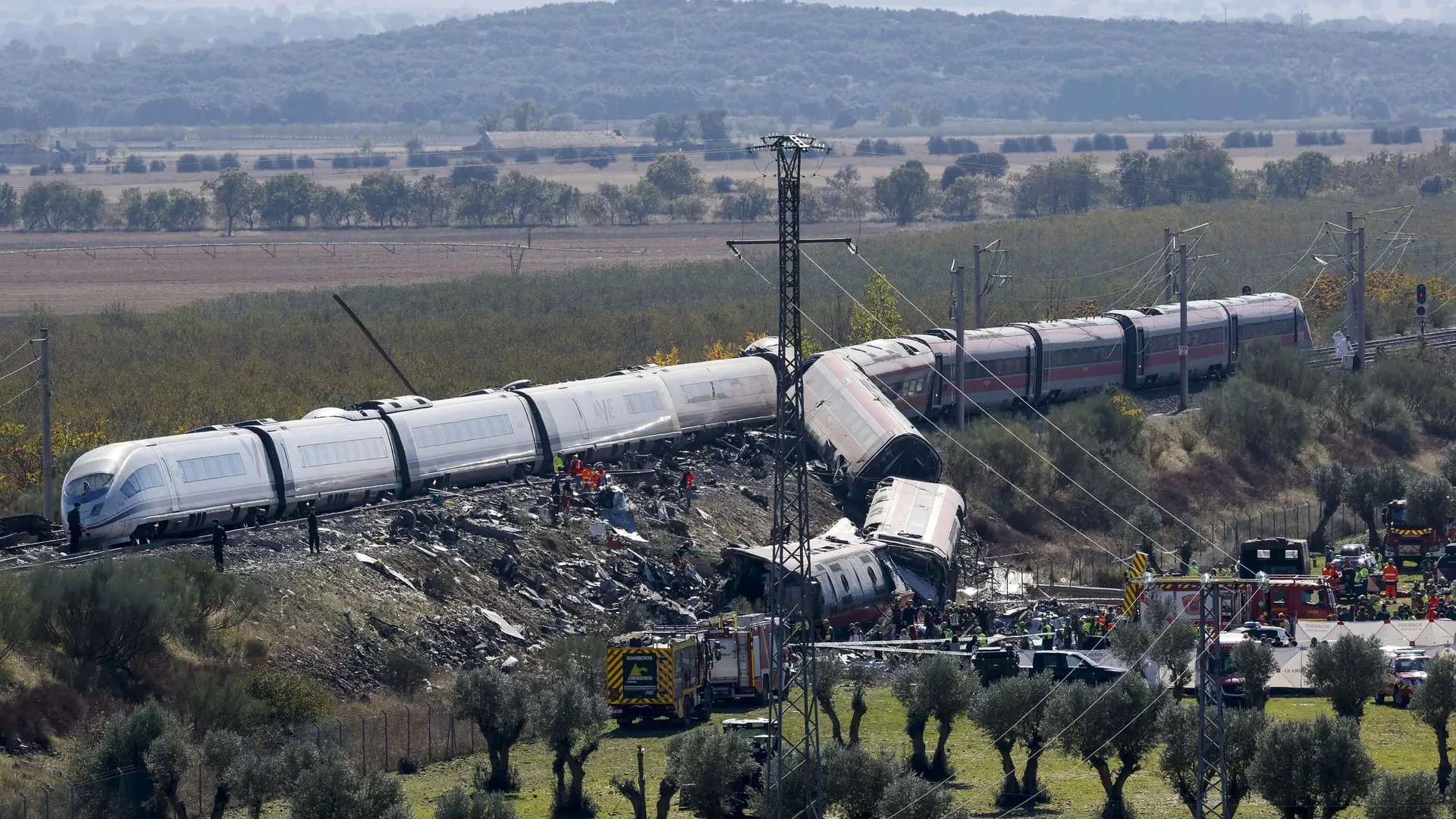 El momento más trágico del tren