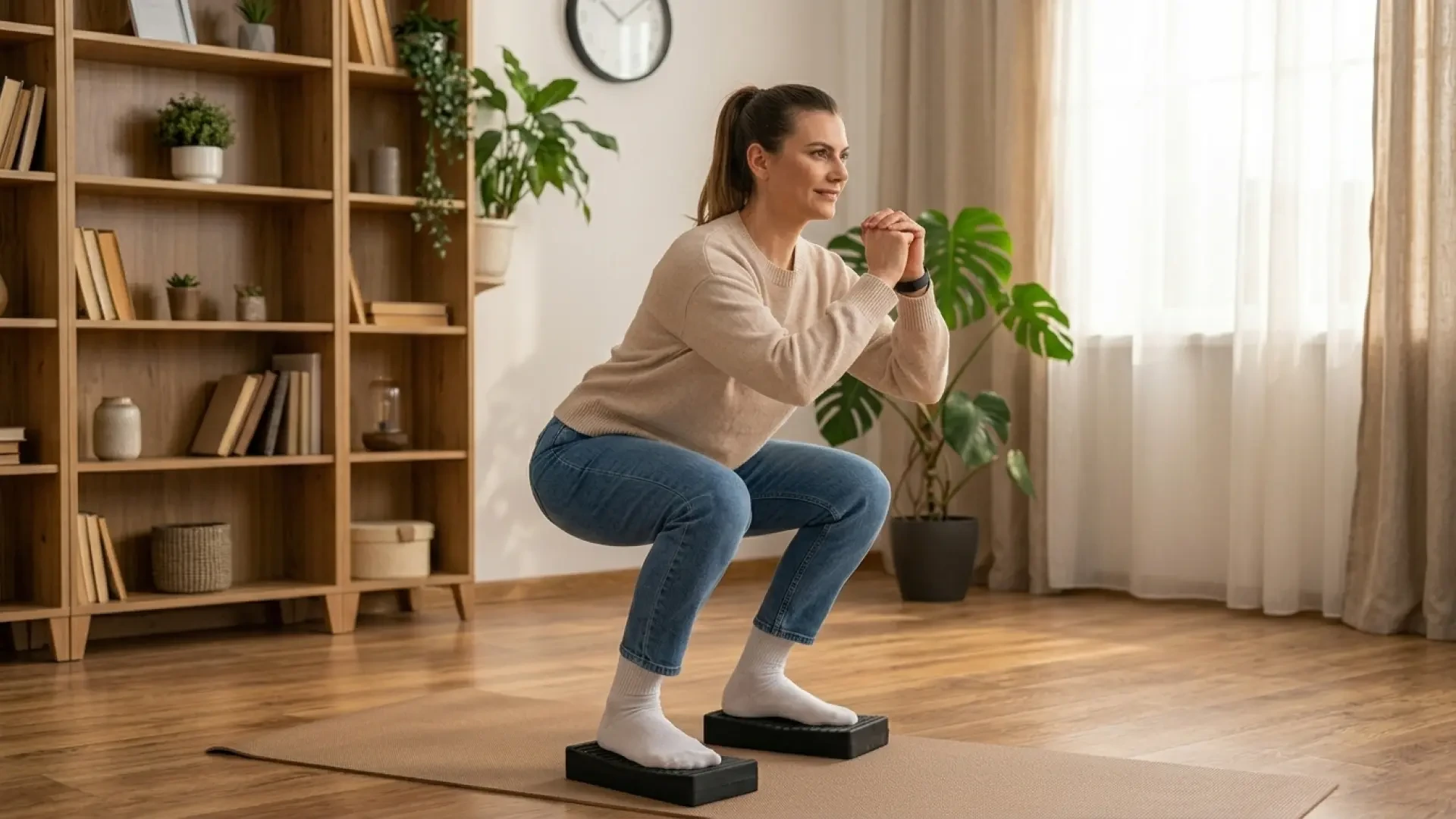 Sensación de tirón al correr: la cuña de estiramiento e inclinación para descargar la fascia plantar en casa