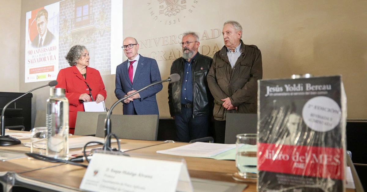 La Universidad de Granada honra a su exrector, Salvador Vila, fusilado en la Guerra Civil