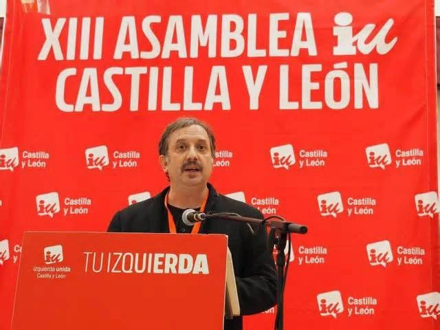 El coordinador de IU CyL, Carlos Serrano, será candidato del Frente Amplio al Senado por Burgos