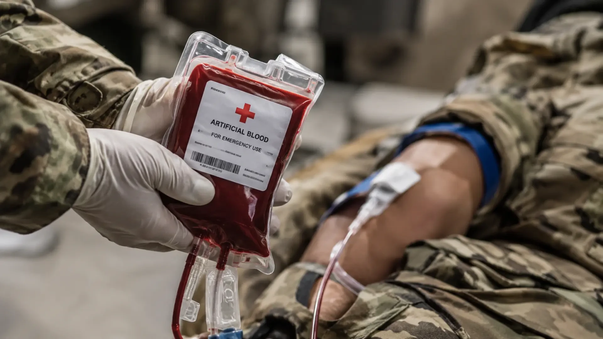 El Pentágono quiere fabricar sangre artificial que no necesite refrigeración para salvar a soldados heridos en combate