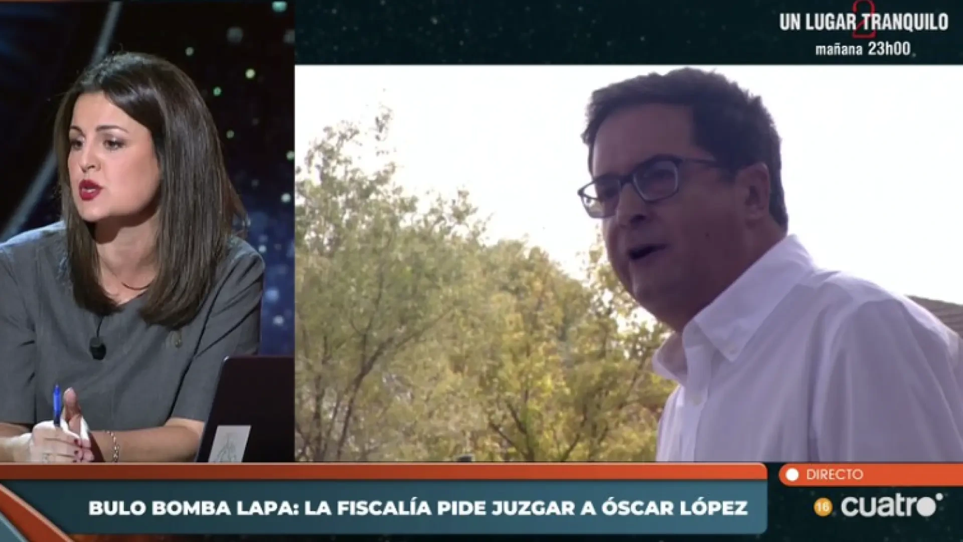 Ketty Garat revela lo que pide la Fiscalía sobre Óscar López en el caso de la bomba lapa: "No puede ampararse"
