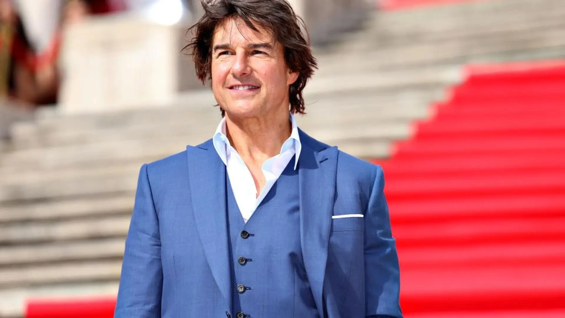Tom Cruise paraliza Roma con el estreno de "Mission: Impossible 7"