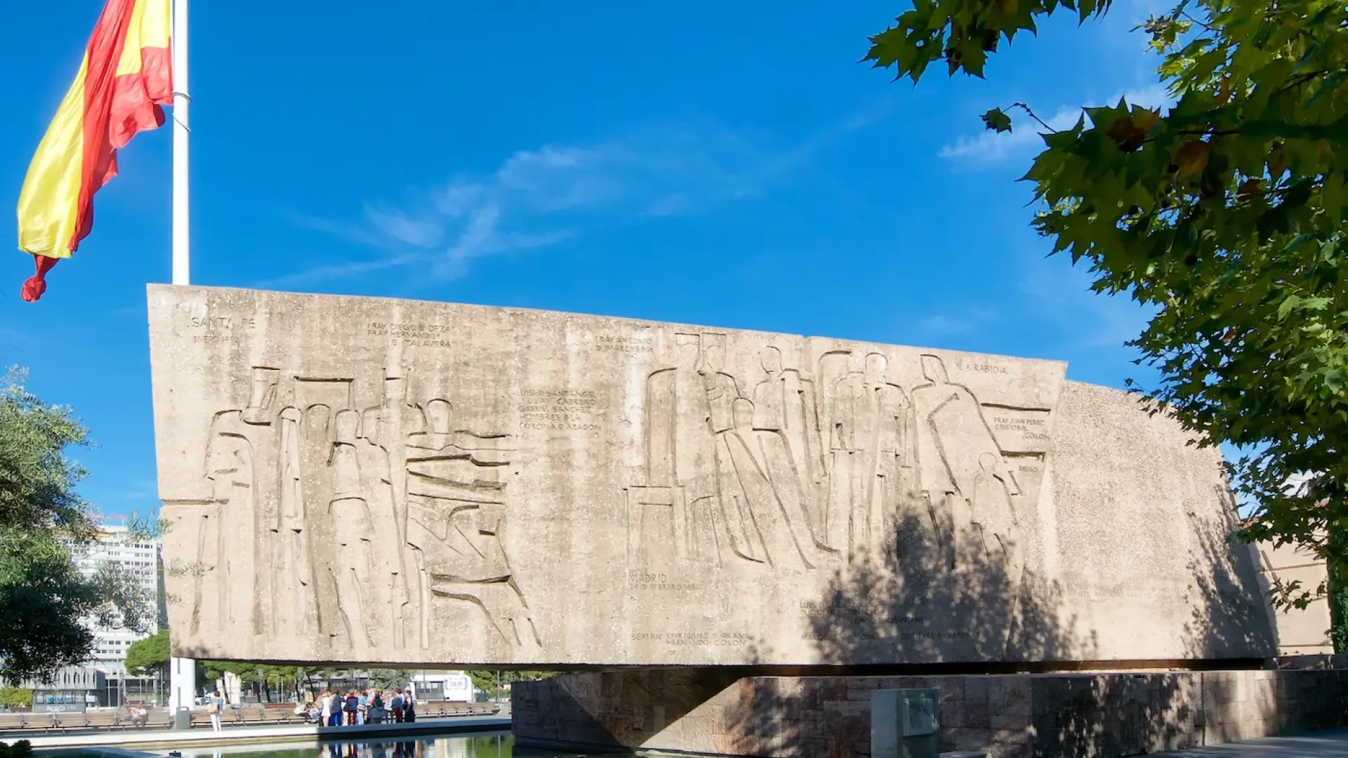 El monumento al Descubrimiento de América de la plaza de Colón de Madrid será reparado