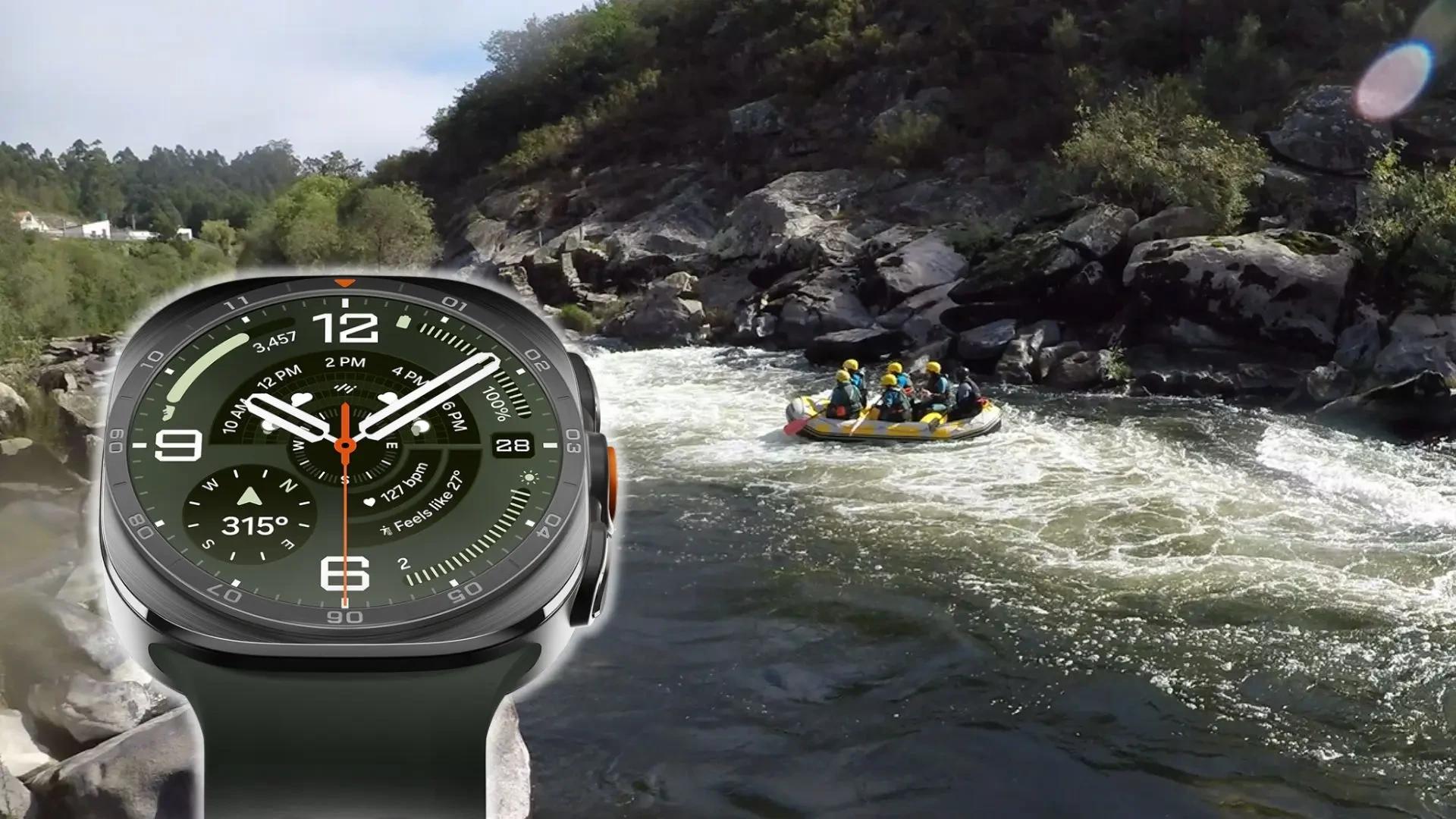 Entre aguas bravas y senderos: así responde el Samsung Galaxy Watch Ultra 2 cuando sales del gimnasio