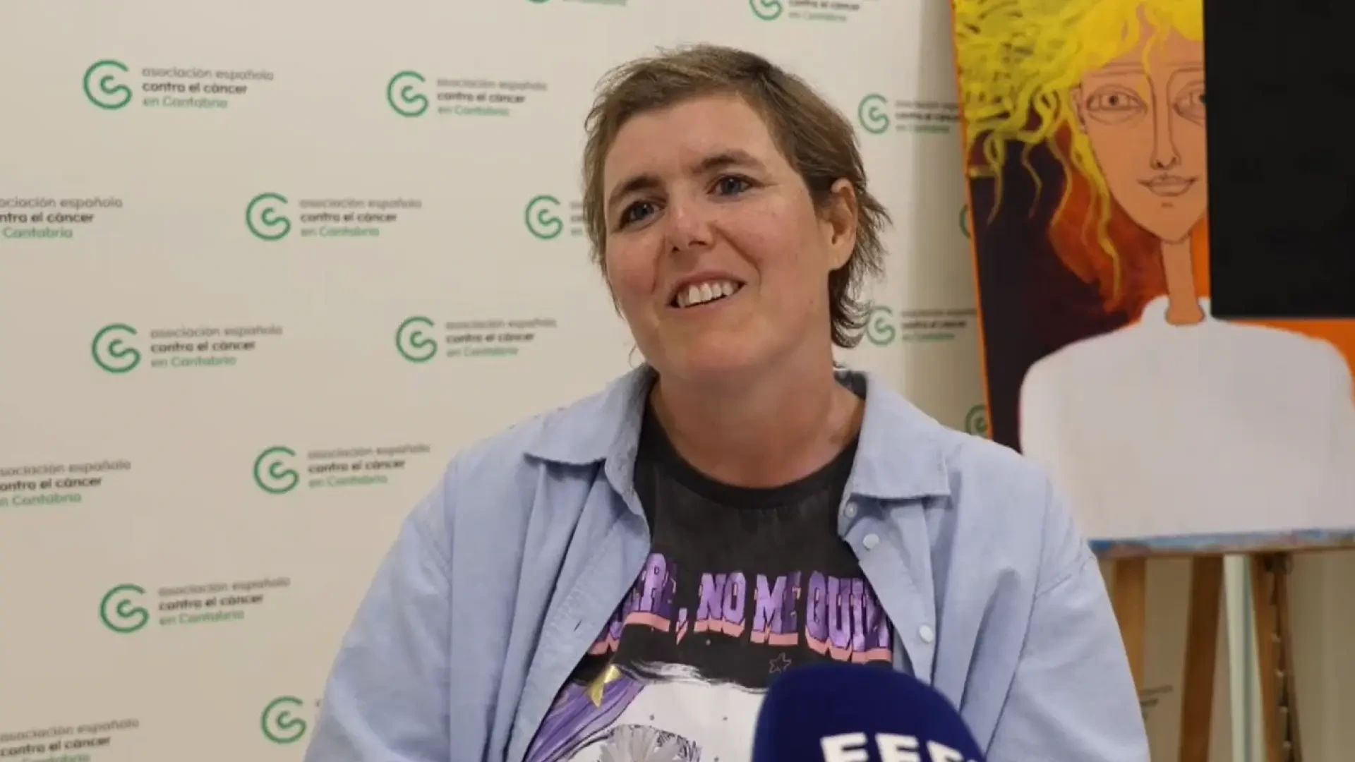 Gisela, paciente oncológica: "No soy una guerrera, me tocó transitar por un cáncer"