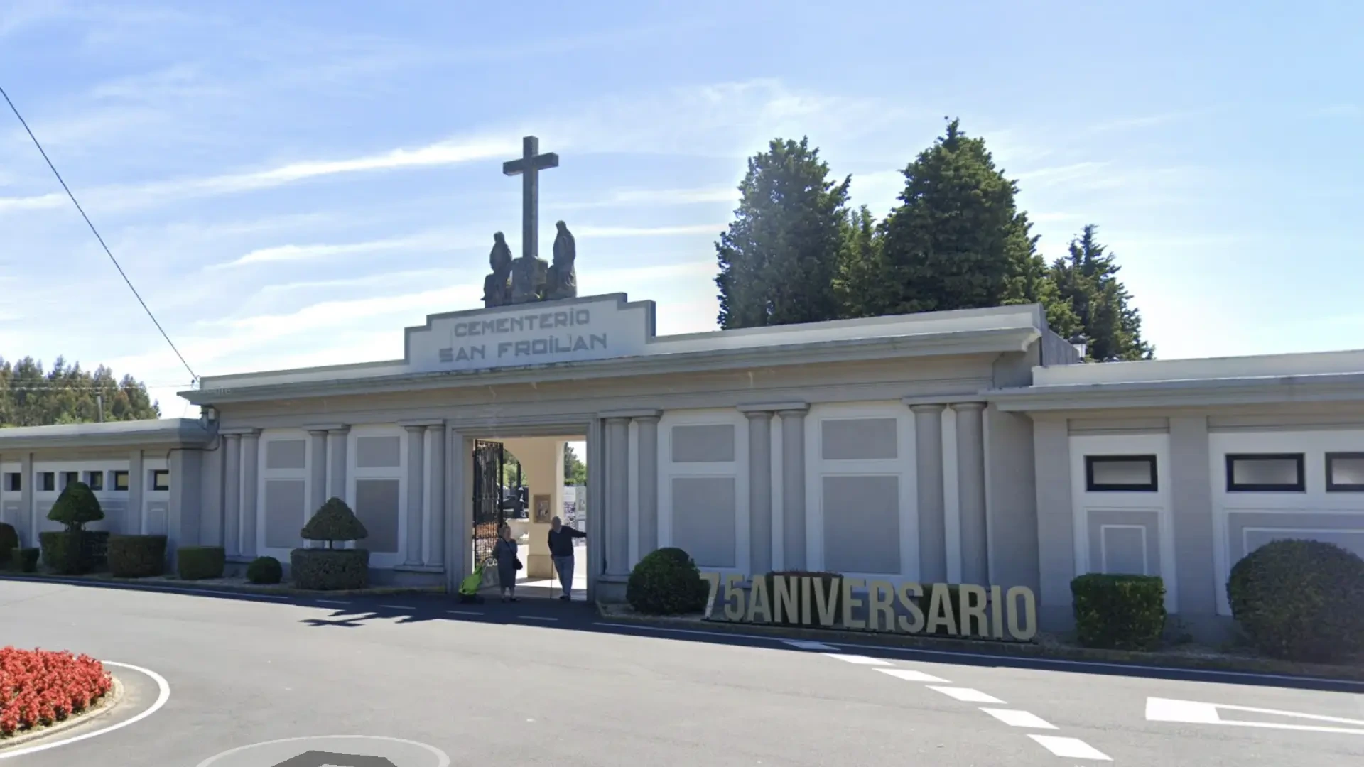 Muere un hombre de 88 años atropellado junto a un cementerio en Lugo